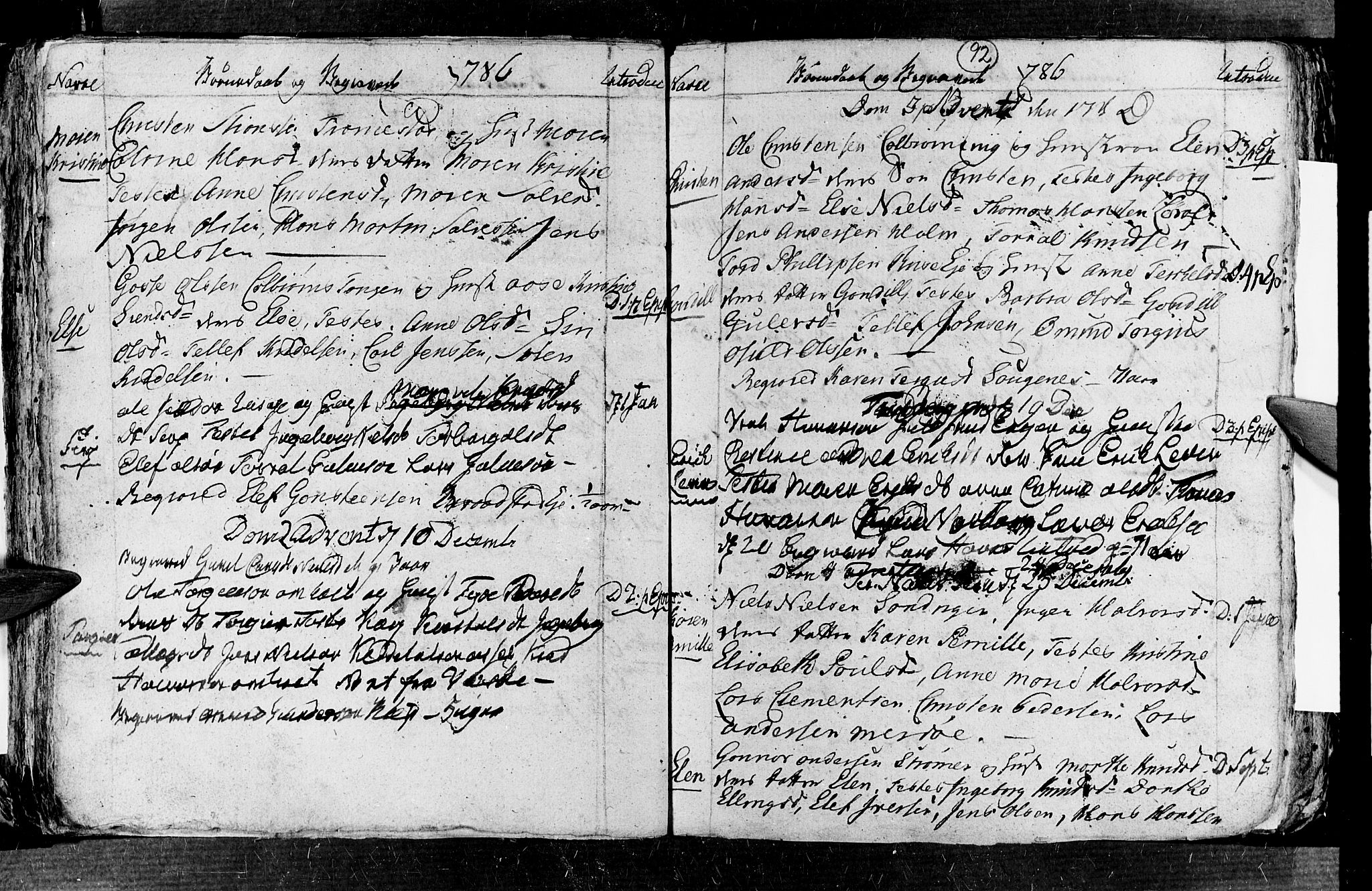 Øyestad sokneprestkontor, AV/SAK-1111-0049/F/Fb/L0001: Klokkerbok nr. B 1, 1780-1794, s. 91