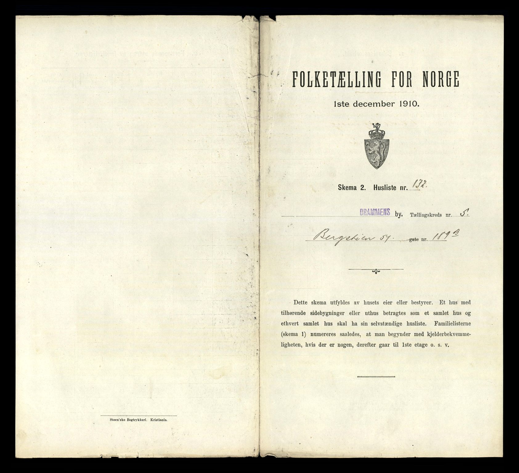 RA, Folketelling 1910 for 0602 Drammen kjøpstad, 1910, s. 3902