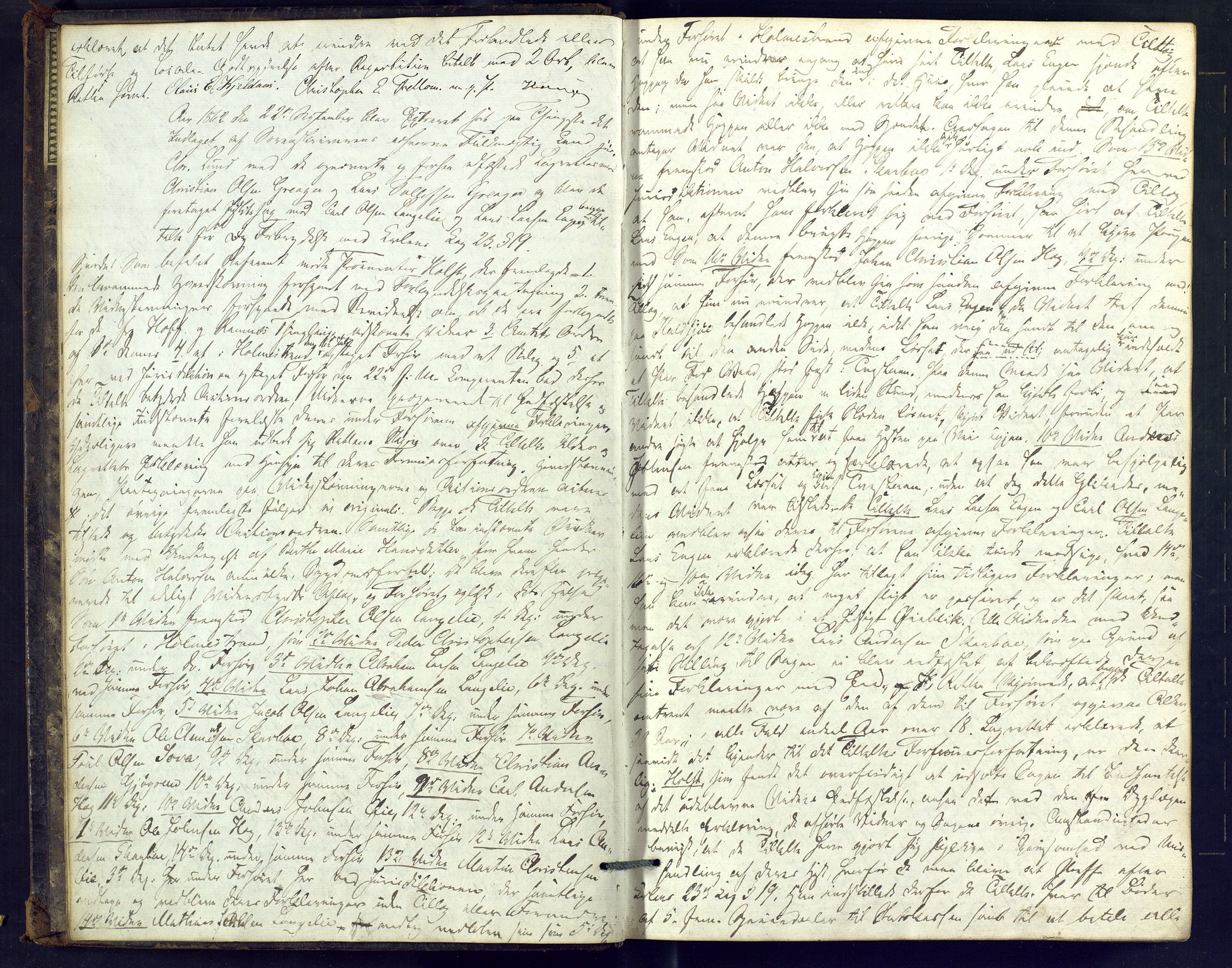 Nordre Jarlsberg sorenskriveri, AV/SAKO-A-80/F/Fb/Fba/L0017: Ekstrarettsprotokoll, 1862-1867, s. 4