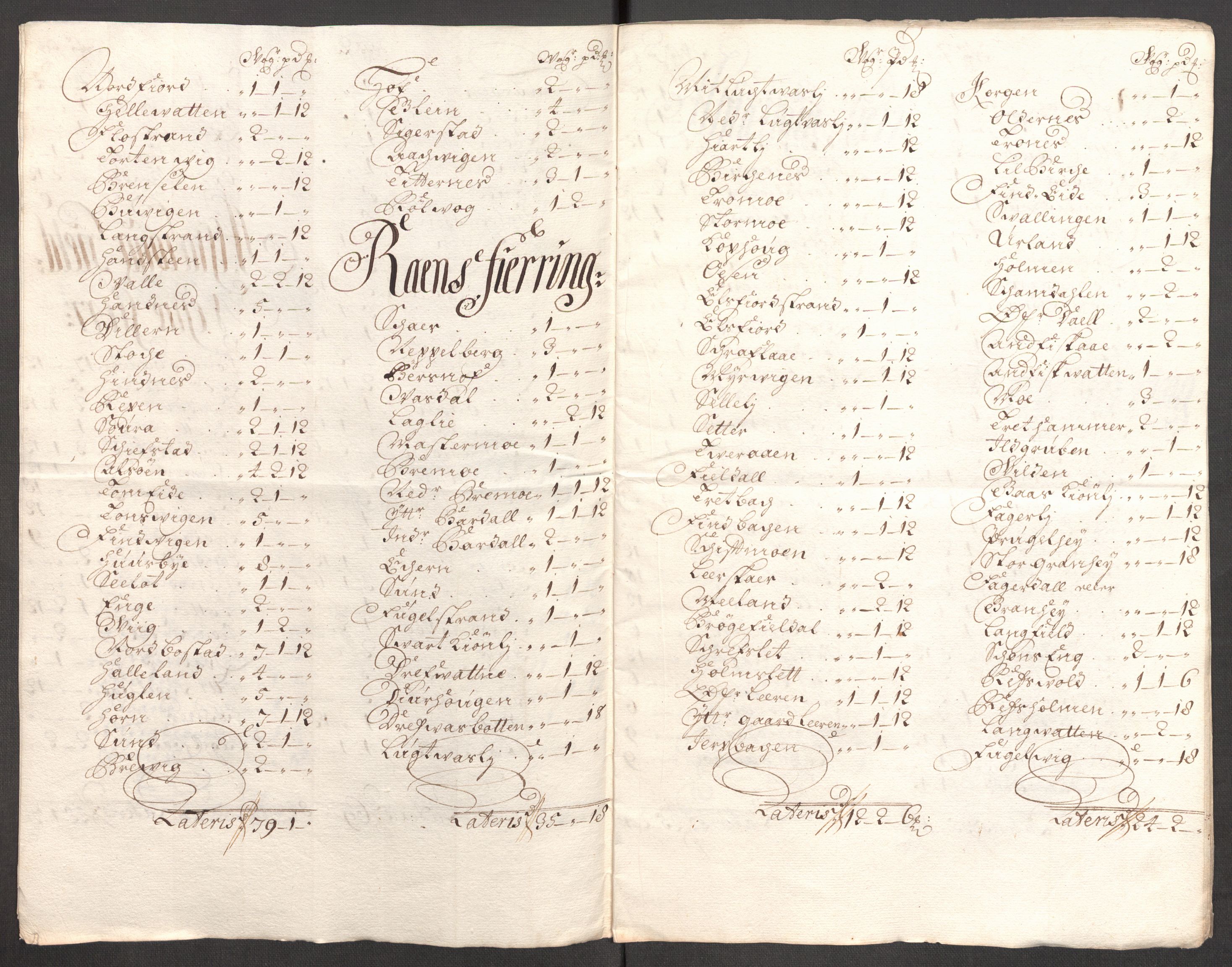 Rentekammeret inntil 1814, Reviderte regnskaper, Fogderegnskap, AV/RA-EA-4092/R65/L4511: Fogderegnskap Helgeland, 1710-1711, s. 98