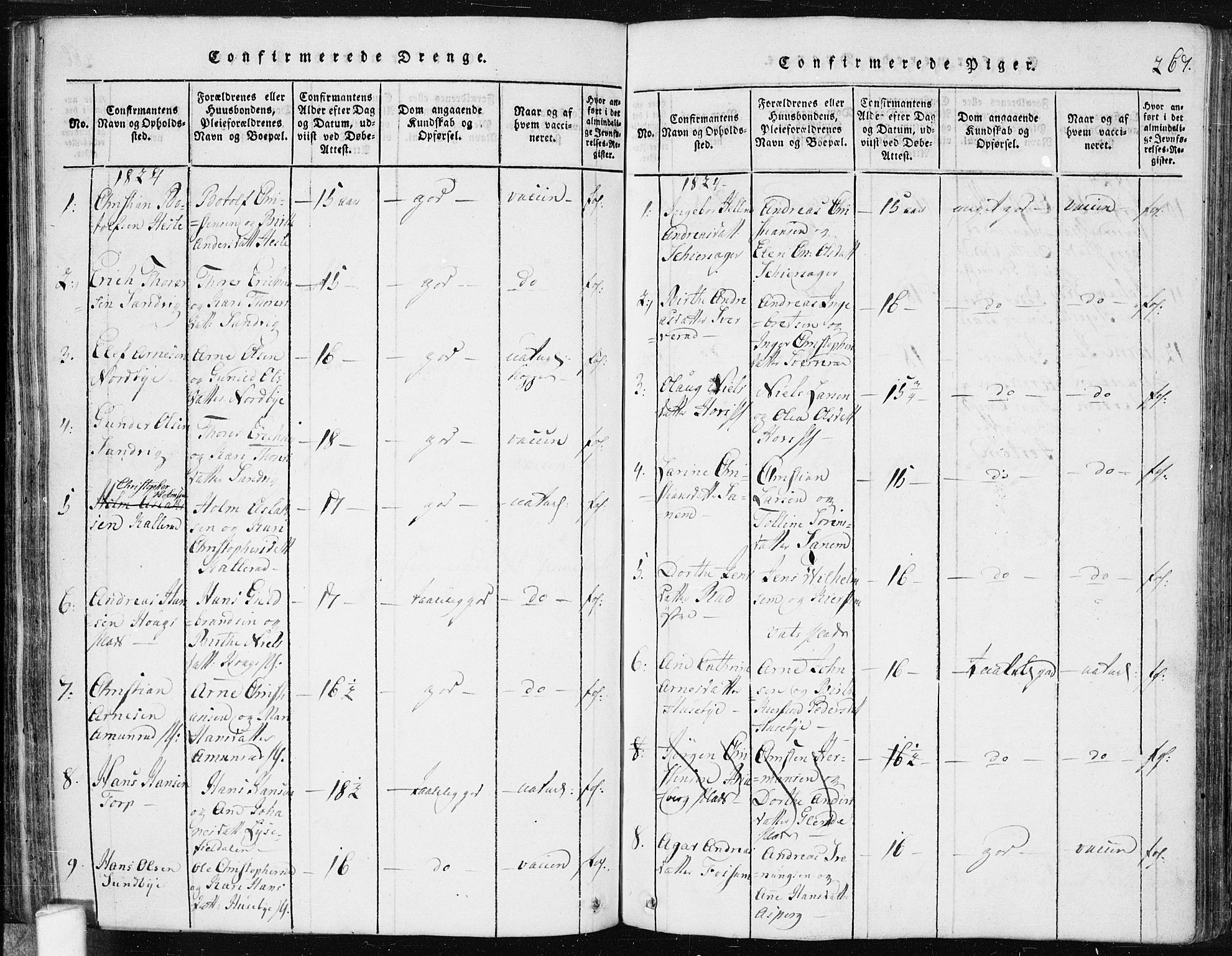 Spydeberg prestekontor Kirkebøker, SAO/A-10924/F/Fa/L0004: Ministerialbok nr. I 4, 1814-1841, s. 267