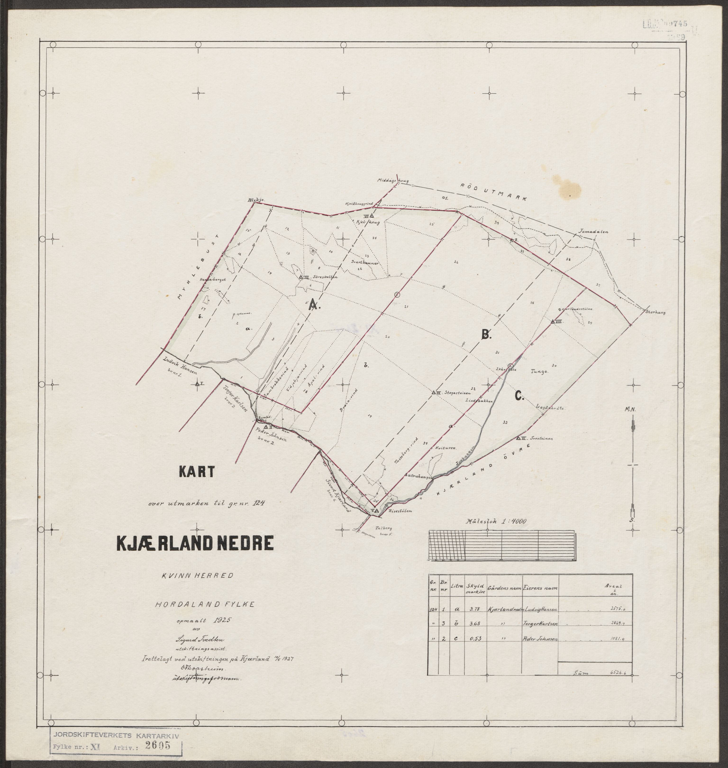 Jordskifteverkets kartarkiv, RA/S-3929/T, 1859-1988, s. 2928