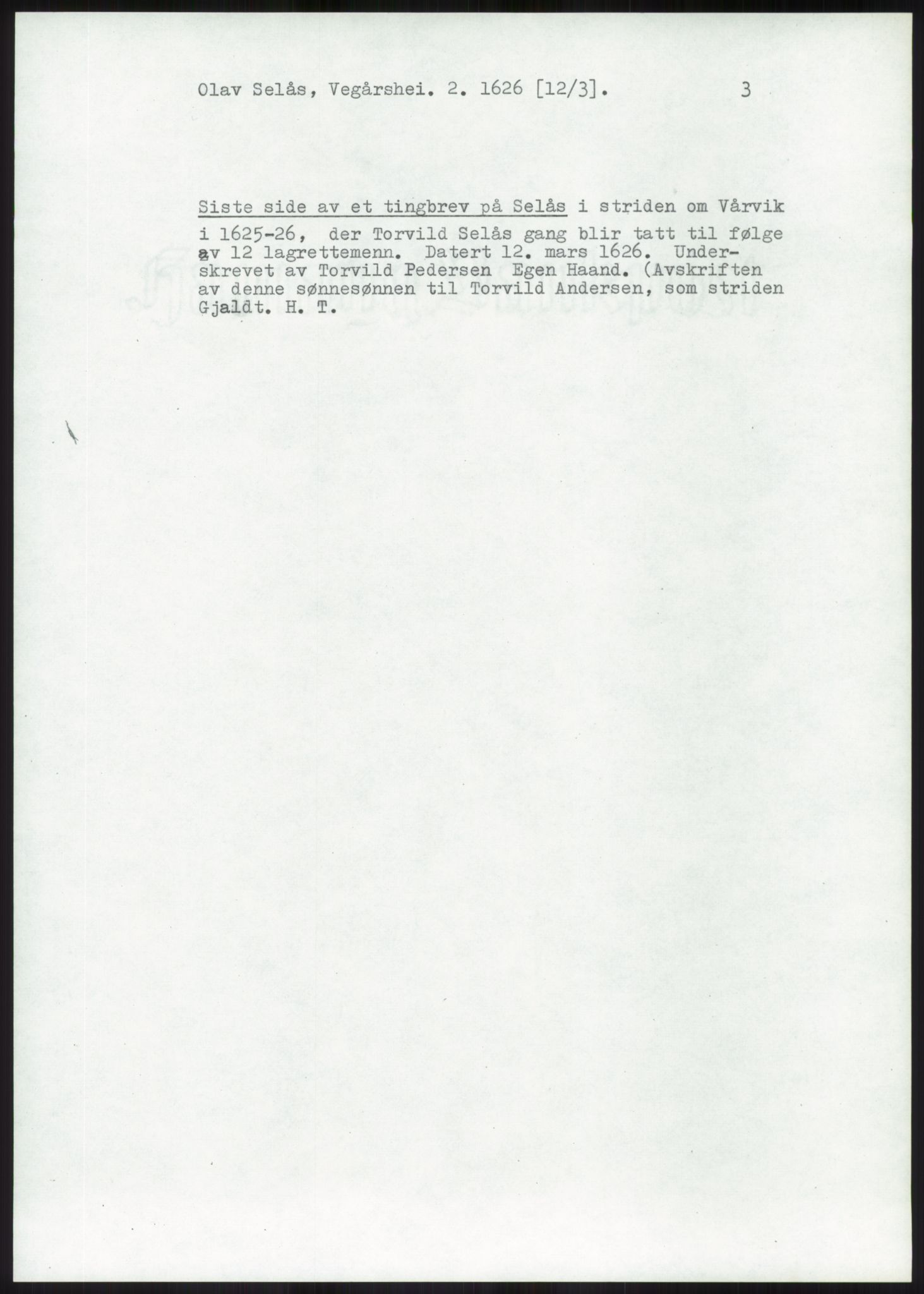 Samlinger til kildeutgivelse, Diplomavskriftsamlingen, AV/RA-EA-4053/H/Ha, s. 1957