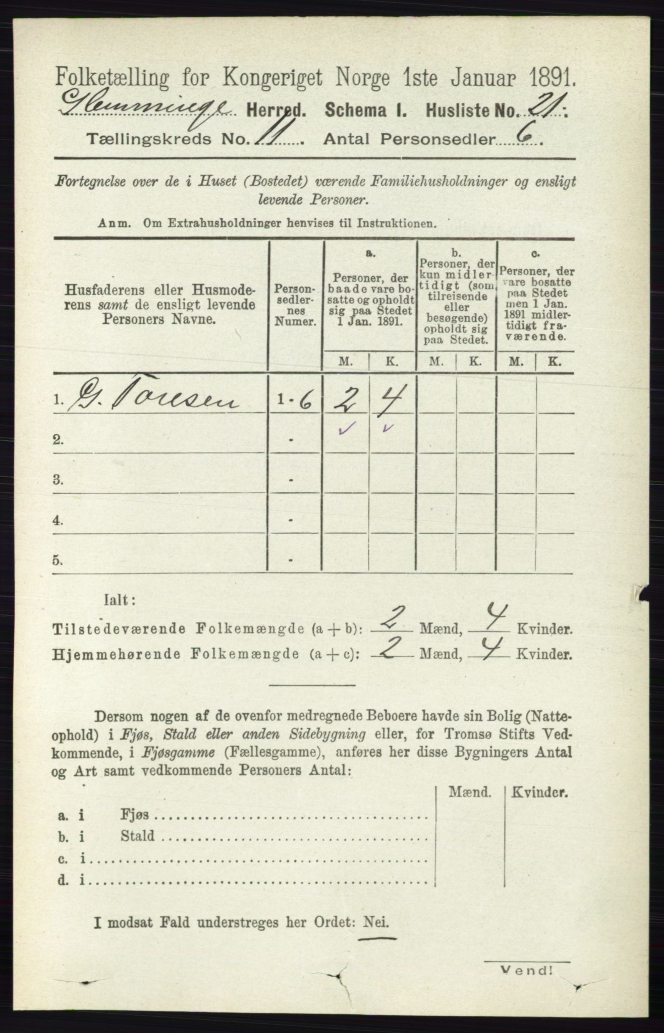 RA, Folketelling 1891 for 0132 Glemmen herred, 1891, s. 10552