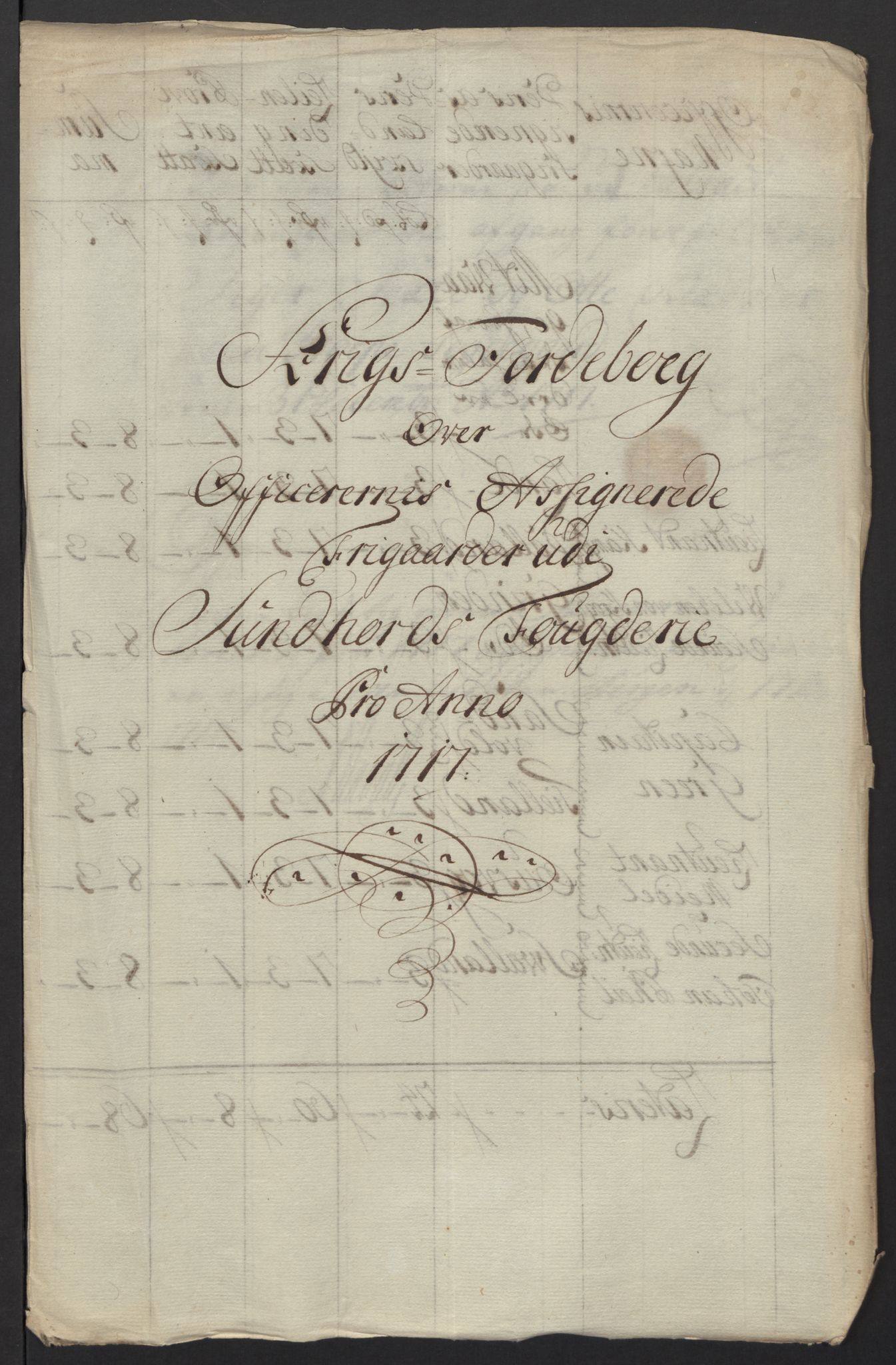 Rentekammeret inntil 1814, Reviderte regnskaper, Fogderegnskap, RA/EA-4092/R48/L2994: Fogderegnskap Sunnhordland og Hardanger, 1717, s. 218
