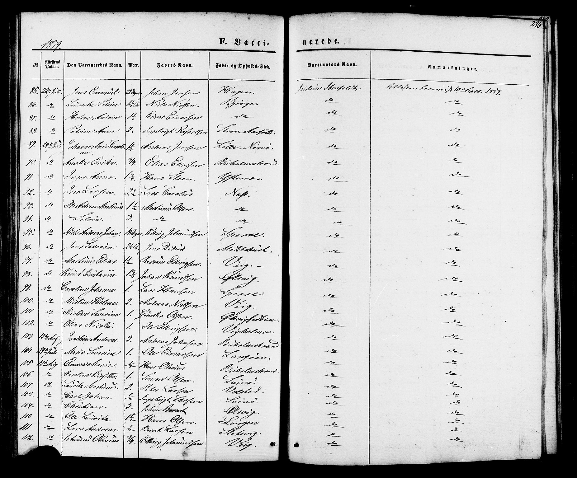 Ministerialprotokoller, klokkerbøker og fødselsregistre - Møre og Romsdal, AV/SAT-A-1454/528/L0398: Ministerialbok nr. 528A09, 1858-1864, s. 236