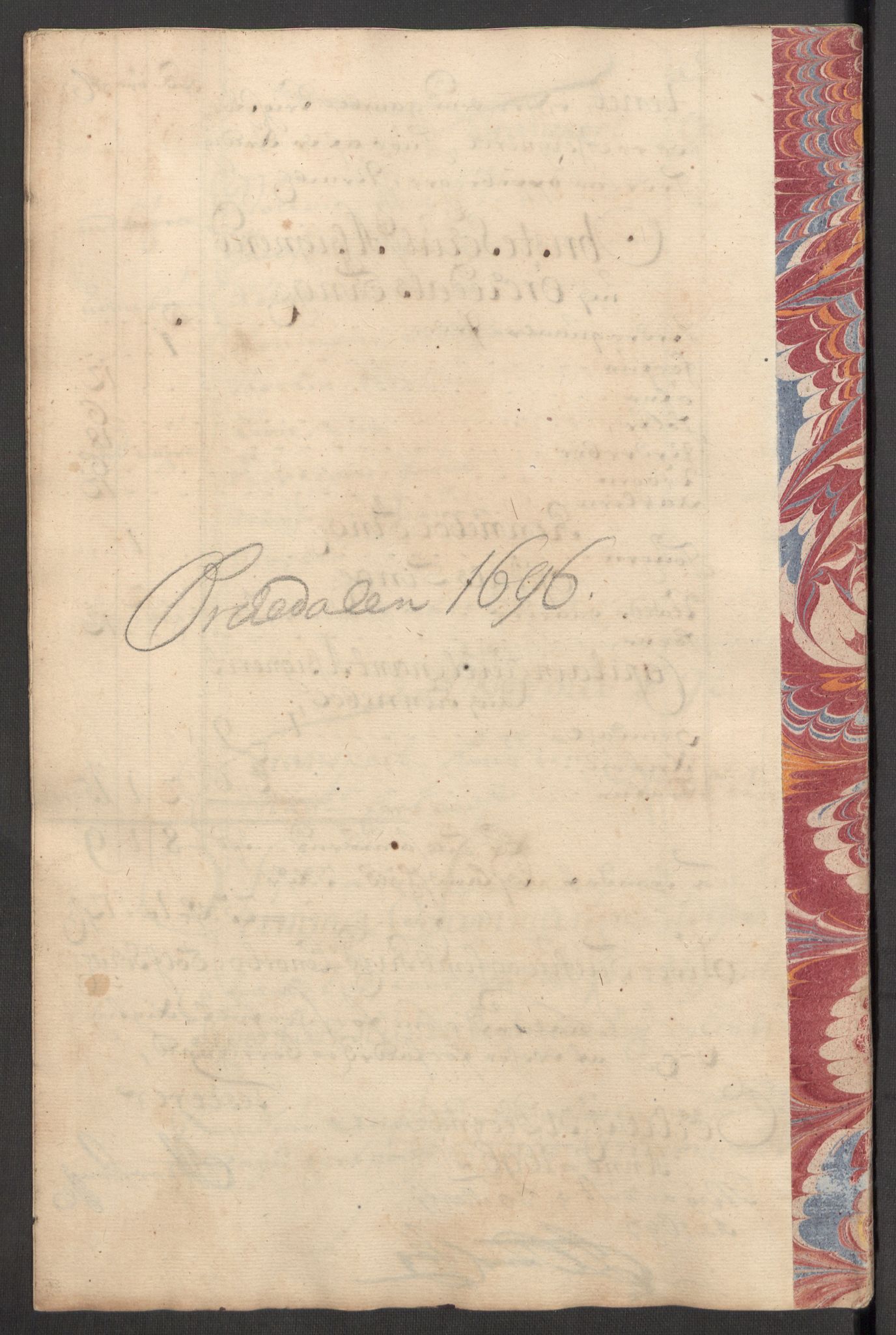 Rentekammeret inntil 1814, Reviderte regnskaper, Fogderegnskap, RA/EA-4092/R60/L3946: Fogderegnskap Orkdal og Gauldal, 1696, s. 167