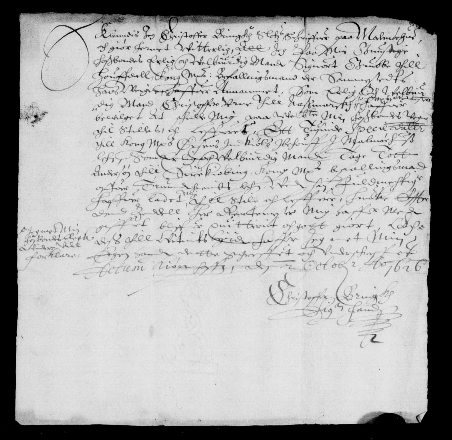 Rentekammeret inntil 1814, Reviderte regnskaper, Lensregnskaper, AV/RA-EA-5023/R/Rb/Rbw/L0029: Trondheim len, 1625-1626