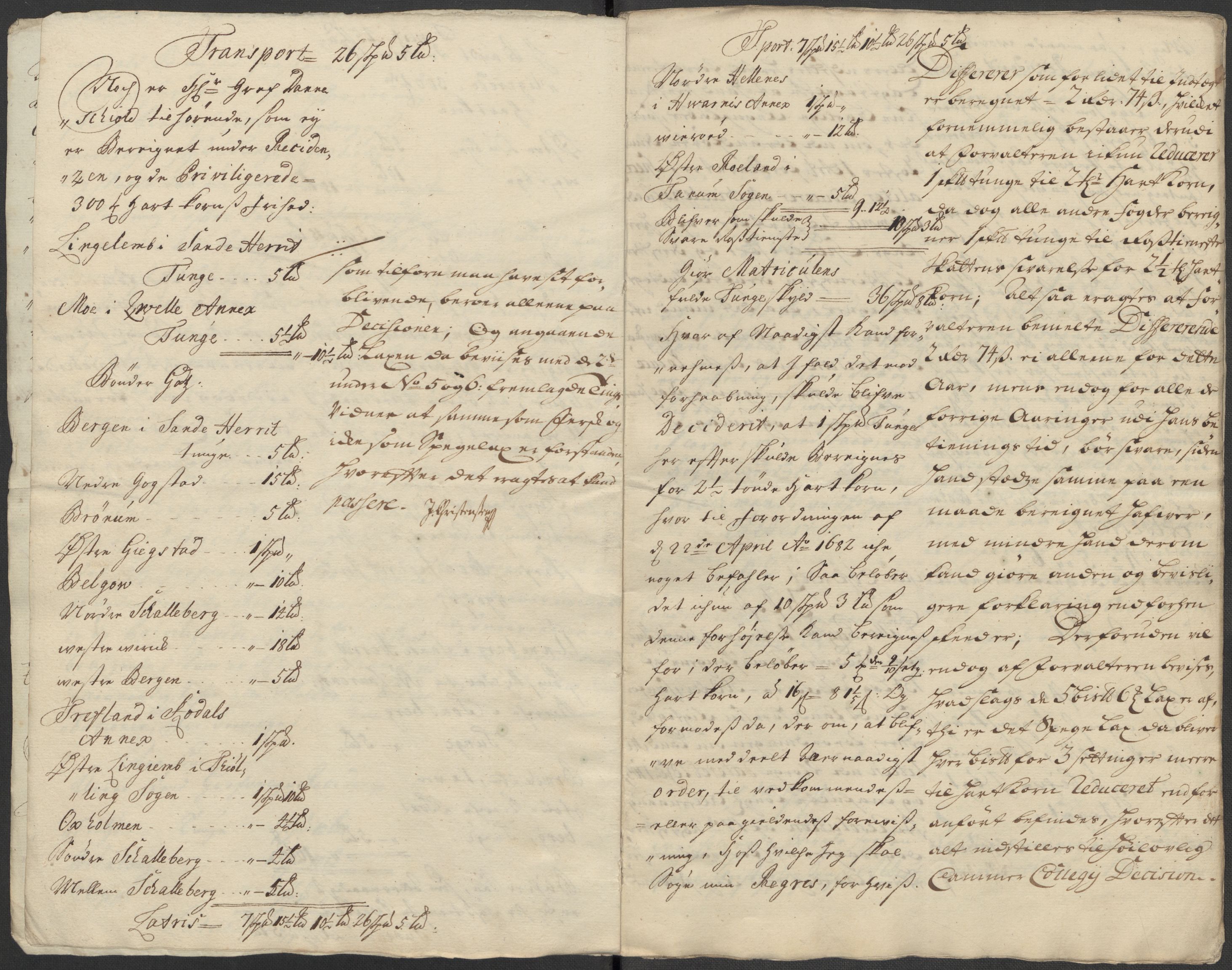 Rentekammeret inntil 1814, Reviderte regnskaper, Fogderegnskap, AV/RA-EA-4092/R33/L1987: Fogderegnskap Larvik grevskap, 1716-1717, s. 283