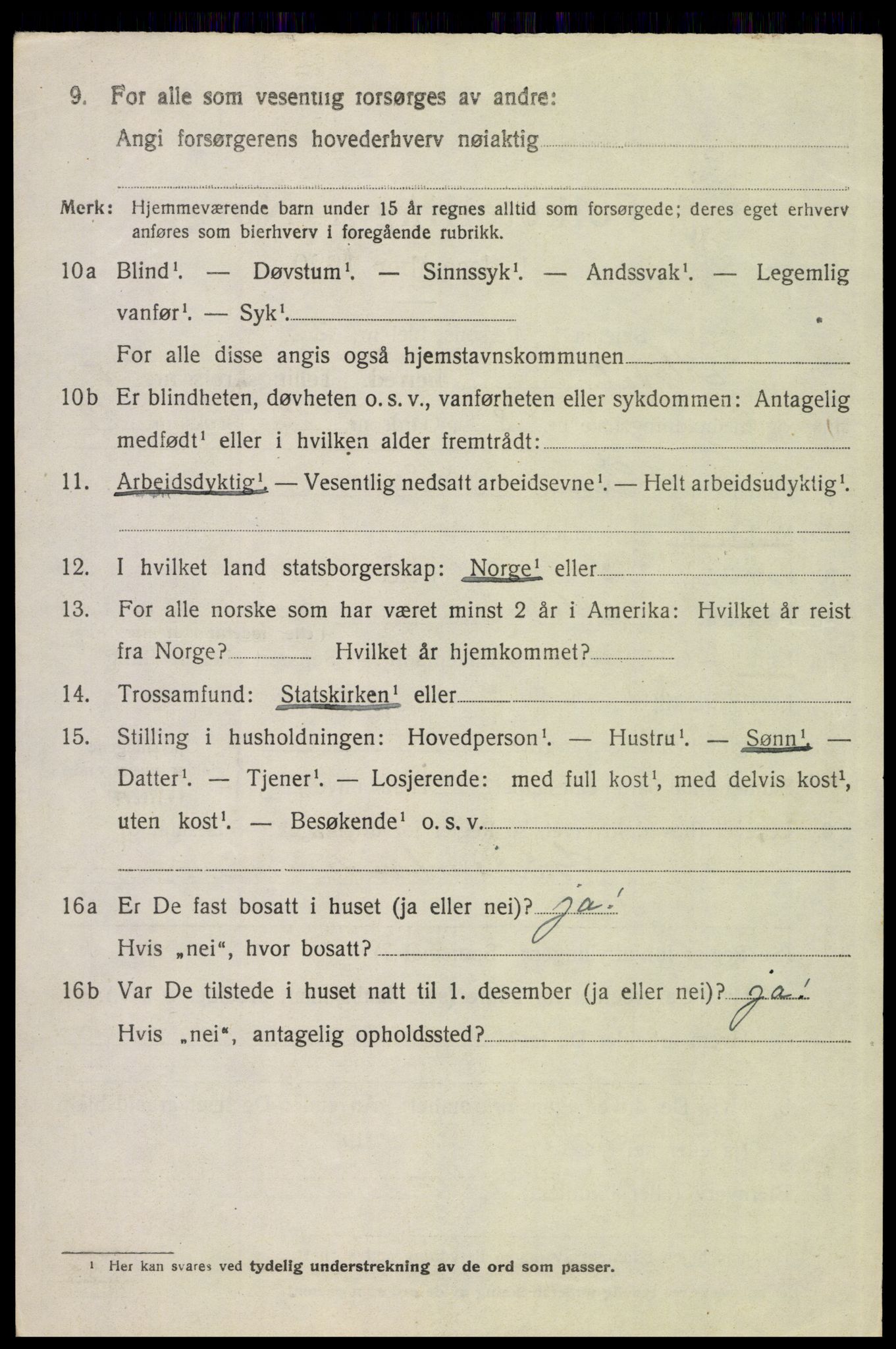 SAH, Folketelling 1920 for 0438 Alvdal herred, 1920, s. 3609
