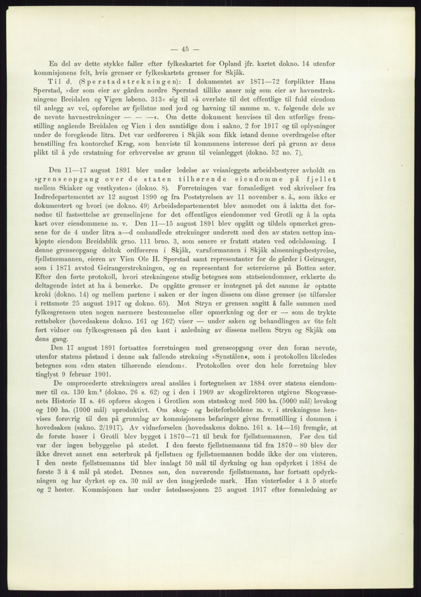 Høyfjellskommisjonen, AV/RA-S-1546/X/Xa/L0001: Nr. 1-33, 1909-1953, s. 2954