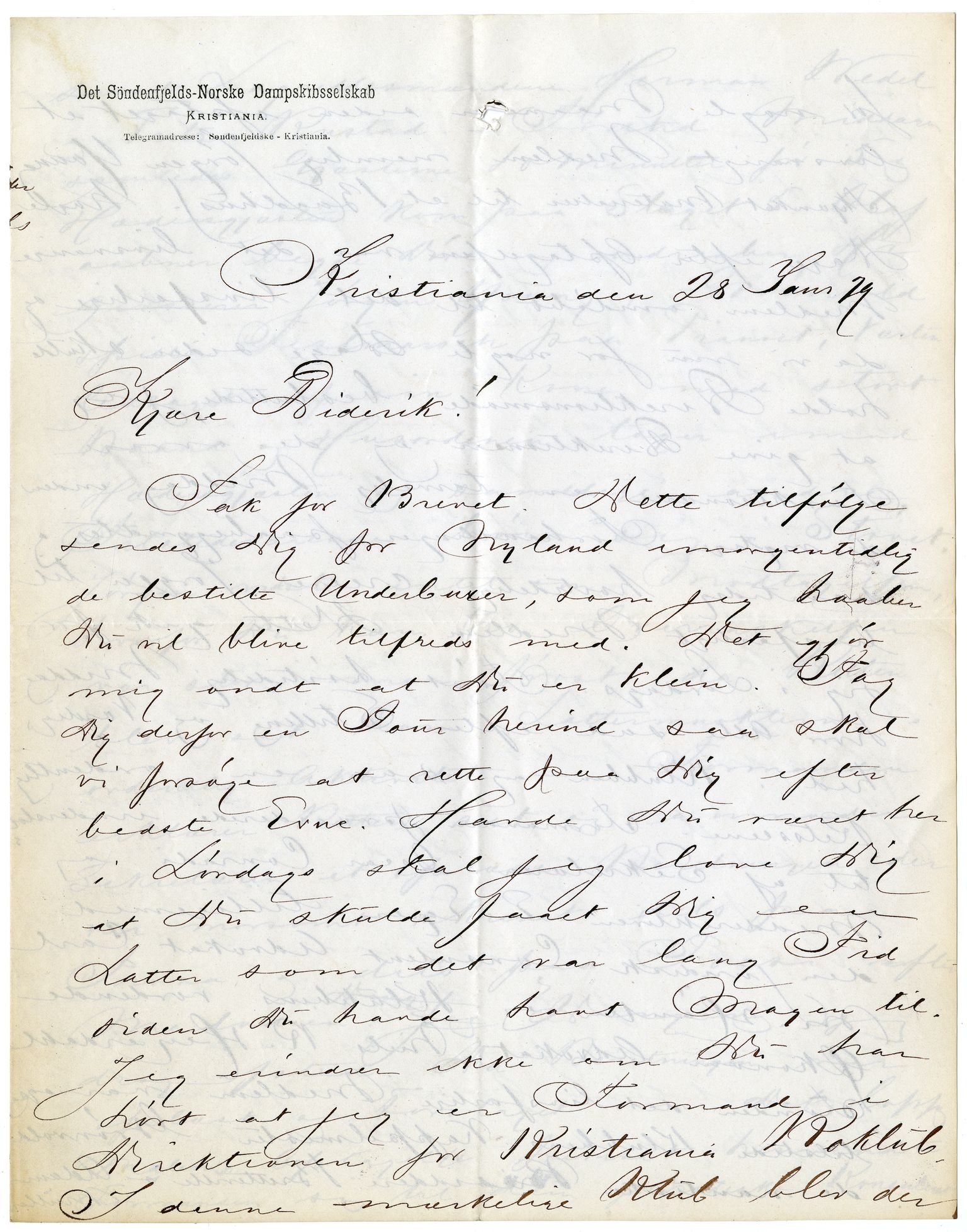 Diderik Maria Aalls brevsamling, NF/Ark-1023/F/L0002: D.M. Aalls brevsamling. B - C, 1799-1889, s. 464