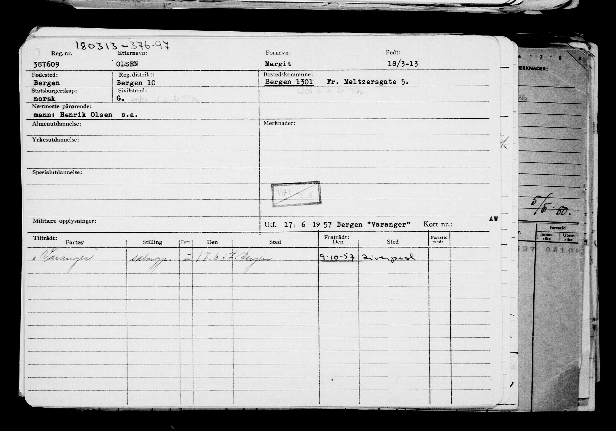 Direktoratet for sjømenn, AV/RA-S-3545/G/Gb/L0111: Hovedkort, 1913, s. 323