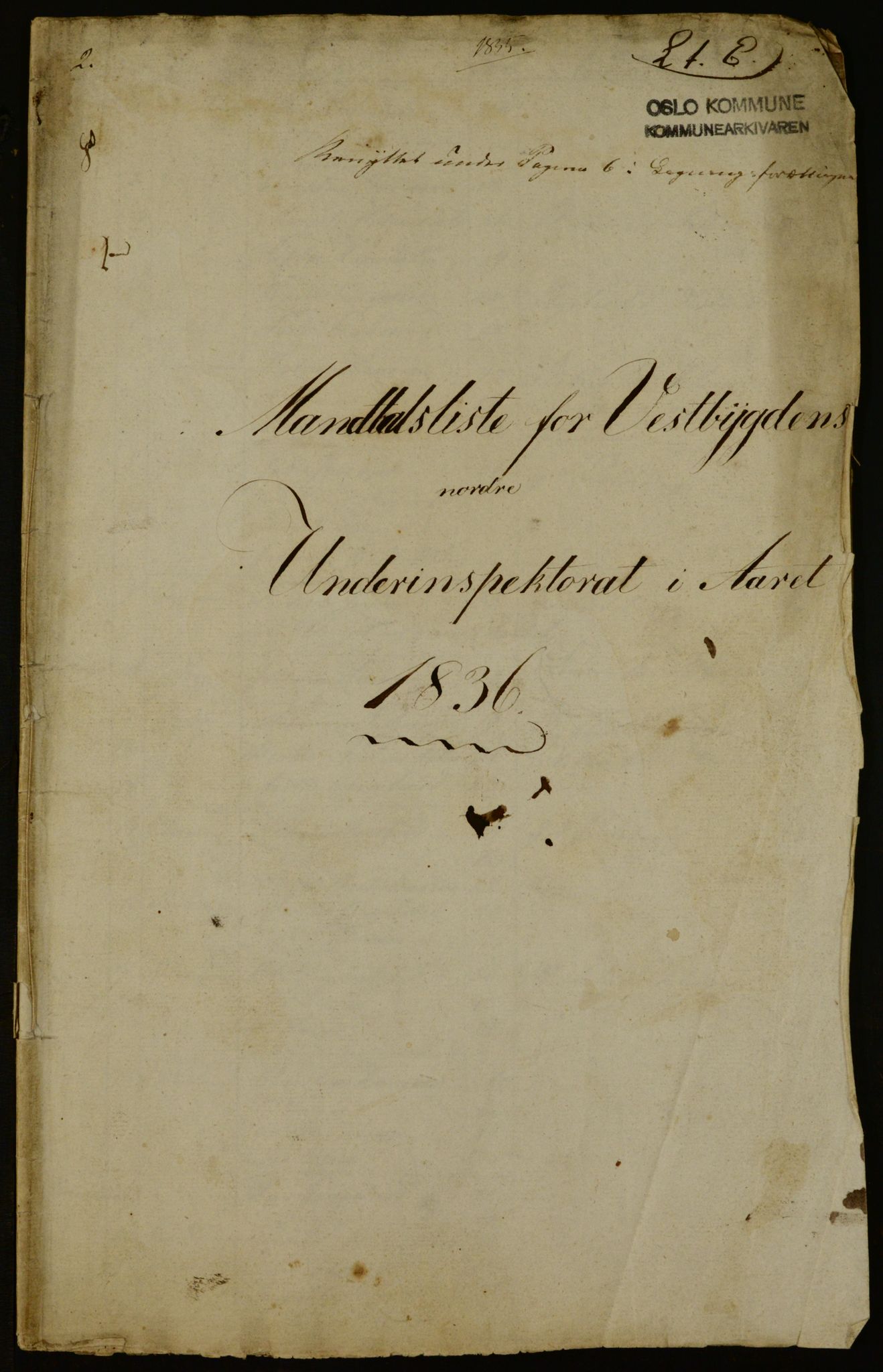 OBA, Manntall for Aker 1836, 1836, s. 204