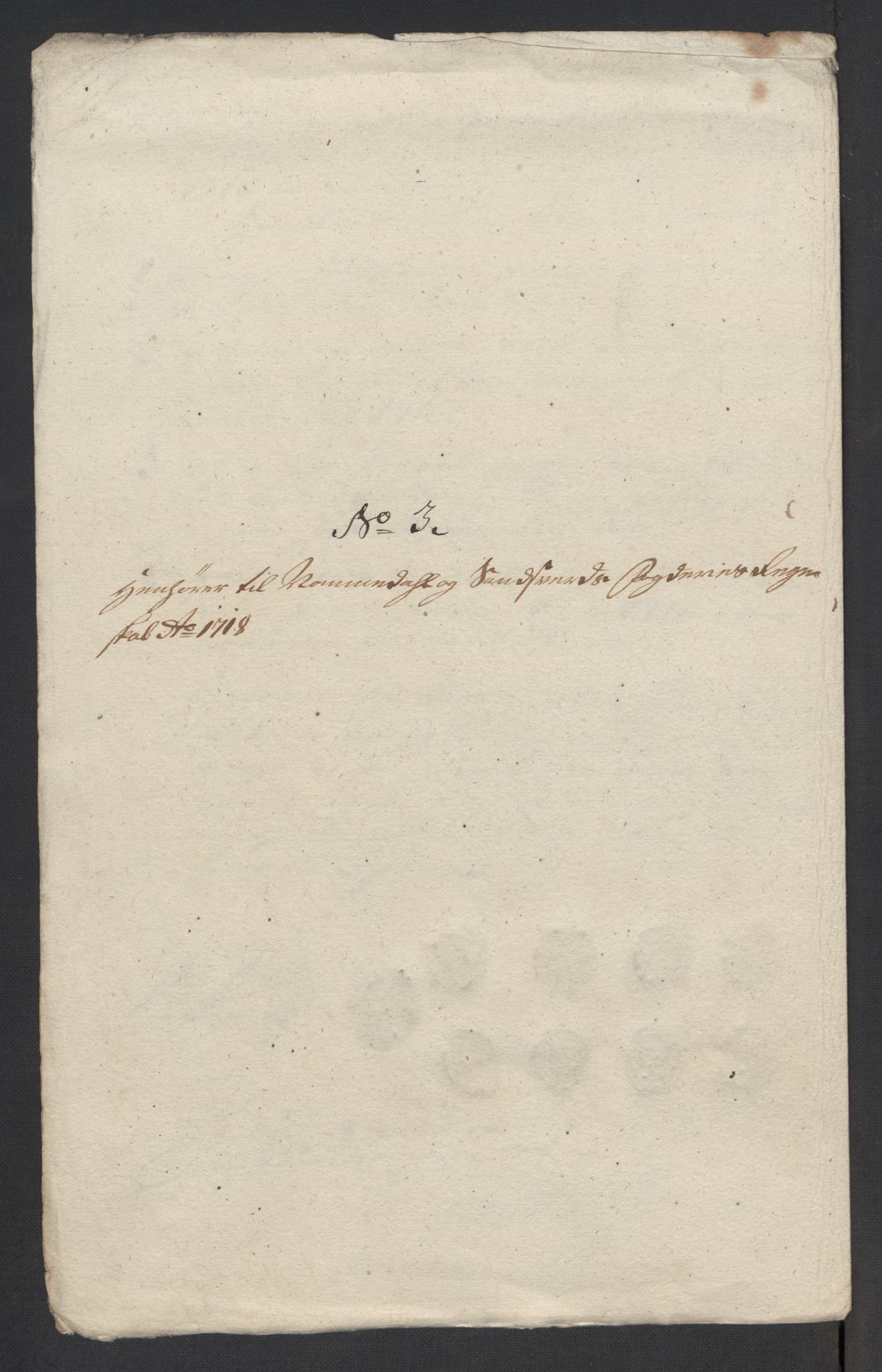 Rentekammeret inntil 1814, Reviderte regnskaper, Fogderegnskap, AV/RA-EA-4092/R24/L1594: Fogderegnskap Numedal og Sandsvær, 1718, s. 207