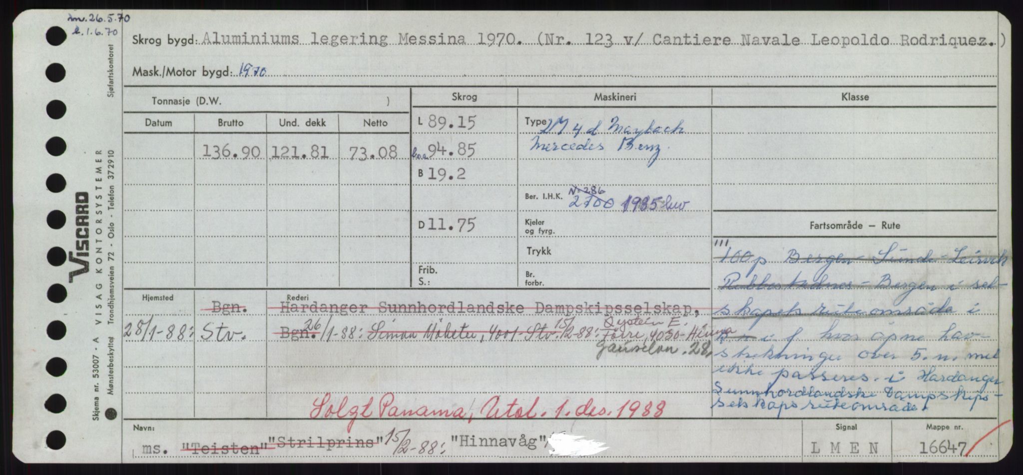 Sjøfartsdirektoratet med forløpere, Skipsmålingen, RA/S-1627/H/Hd/L0016: Fartøy, Hid-Holg, s. 75