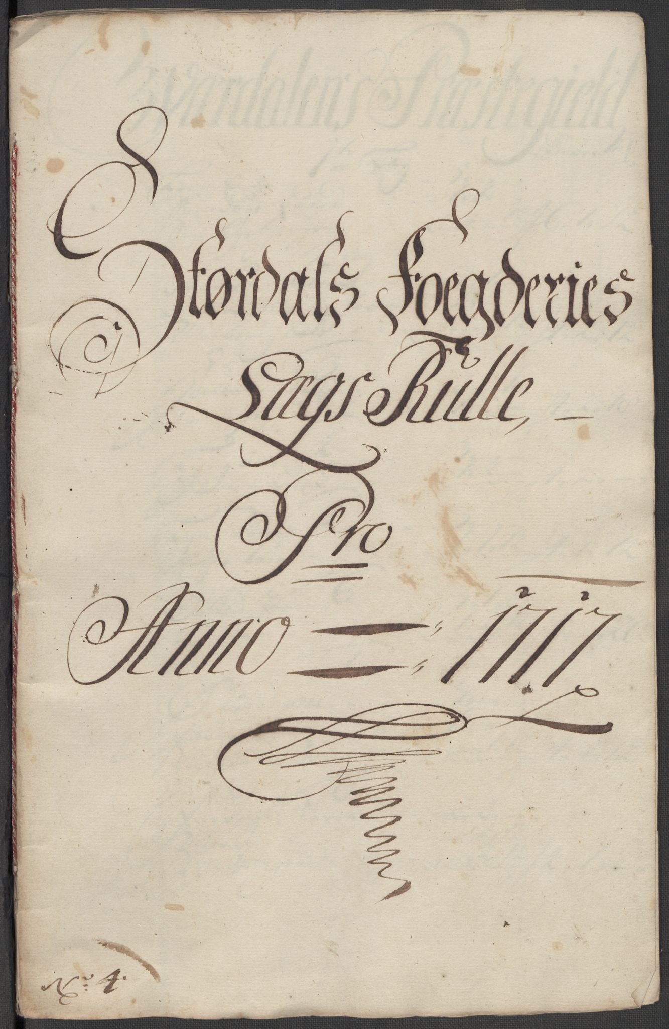 Rentekammeret inntil 1814, Reviderte regnskaper, Fogderegnskap, AV/RA-EA-4092/R62/L4207: Fogderegnskap Stjørdal og Verdal, 1717, s. 104