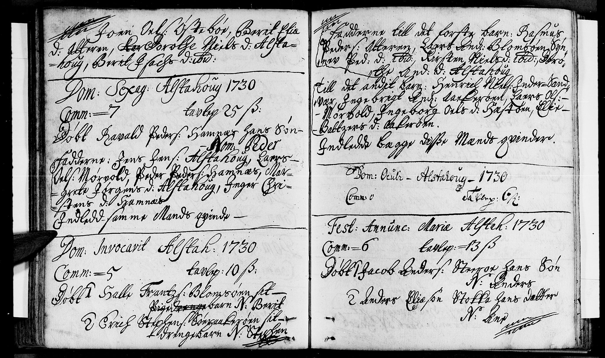 Ministerialprotokoller, klokkerbøker og fødselsregistre - Nordland, AV/SAT-A-1459/830/L0432: Ministerialbok nr. 830A01, 1714-1737