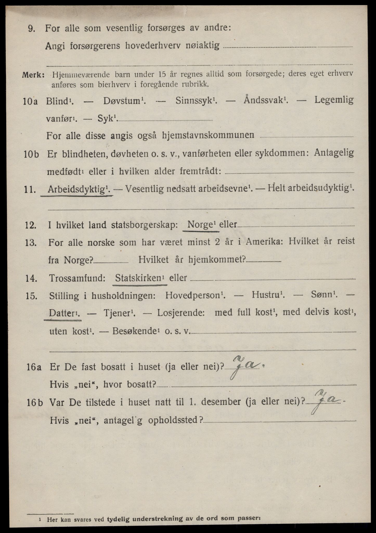 SAT, Folketelling 1920 for 1519 Volda herred, 1920, s. 6557
