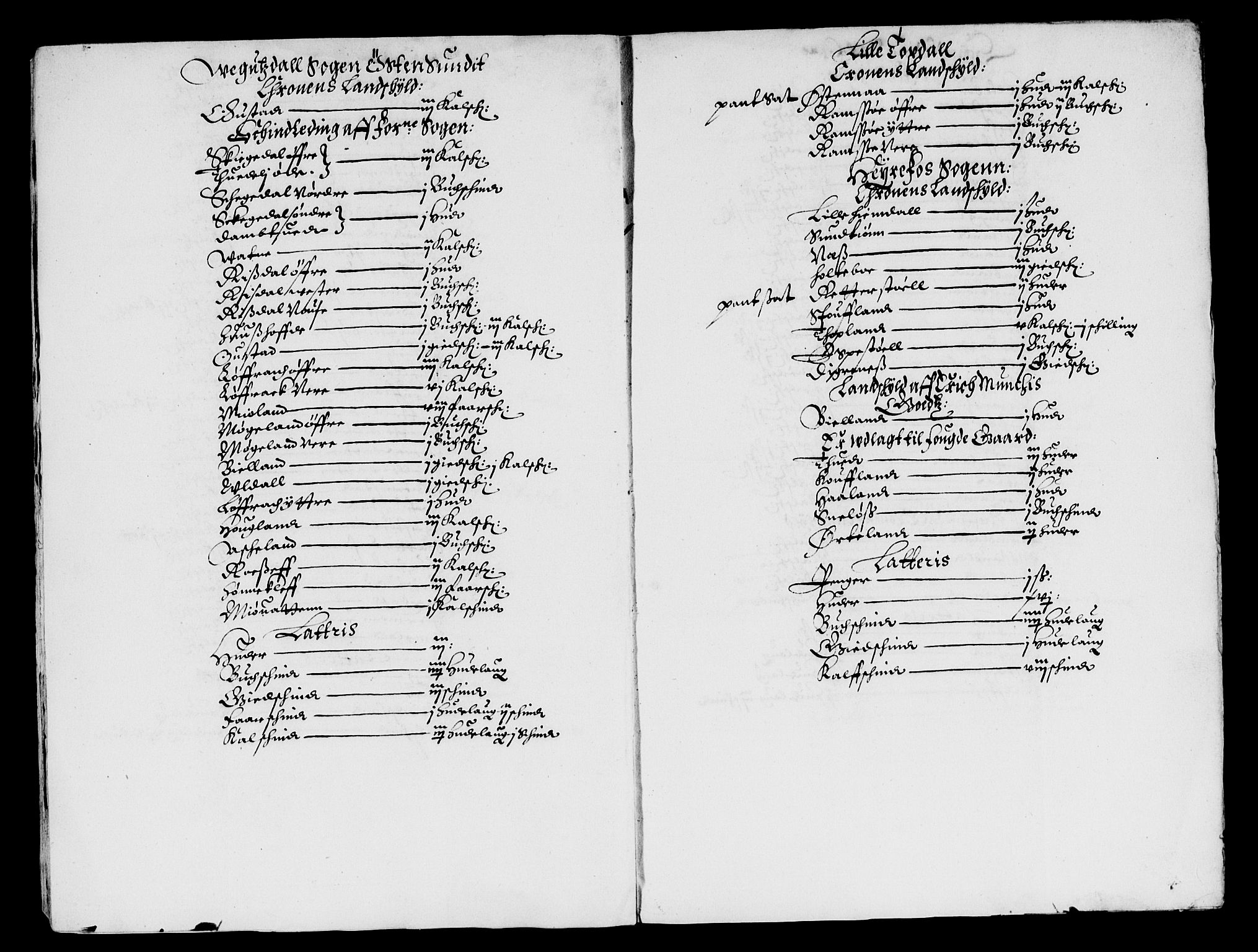 Rentekammeret inntil 1814, Reviderte regnskaper, Lensregnskaper, AV/RA-EA-5023/R/Rb/Rbq/L0032: Nedenes len. Mandals len. Råbyggelag., 1641-1643