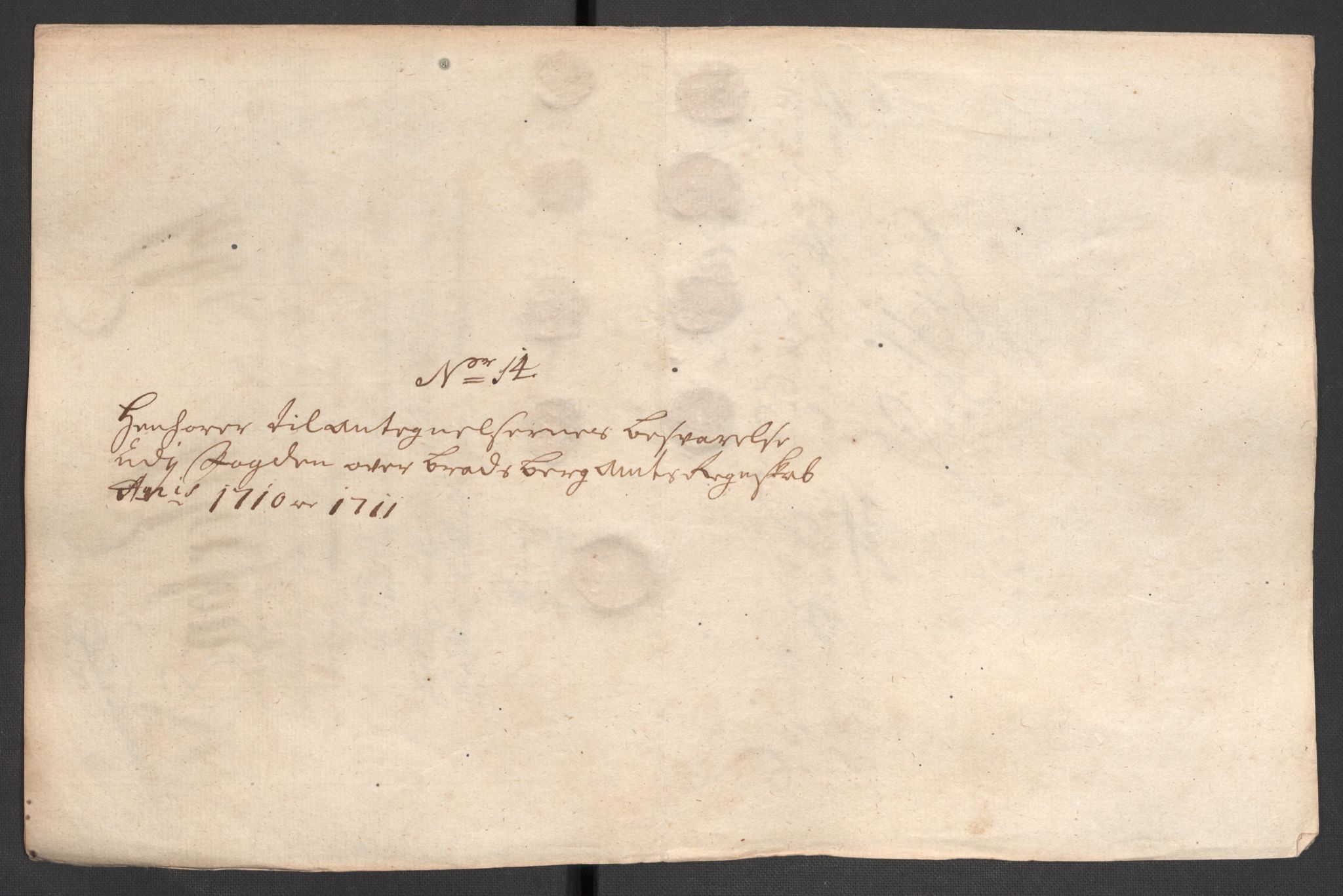 Rentekammeret inntil 1814, Reviderte regnskaper, Fogderegnskap, AV/RA-EA-4092/R36/L2122: Fogderegnskap Øvre og Nedre Telemark og Bamble, 1710-1711, s. 130