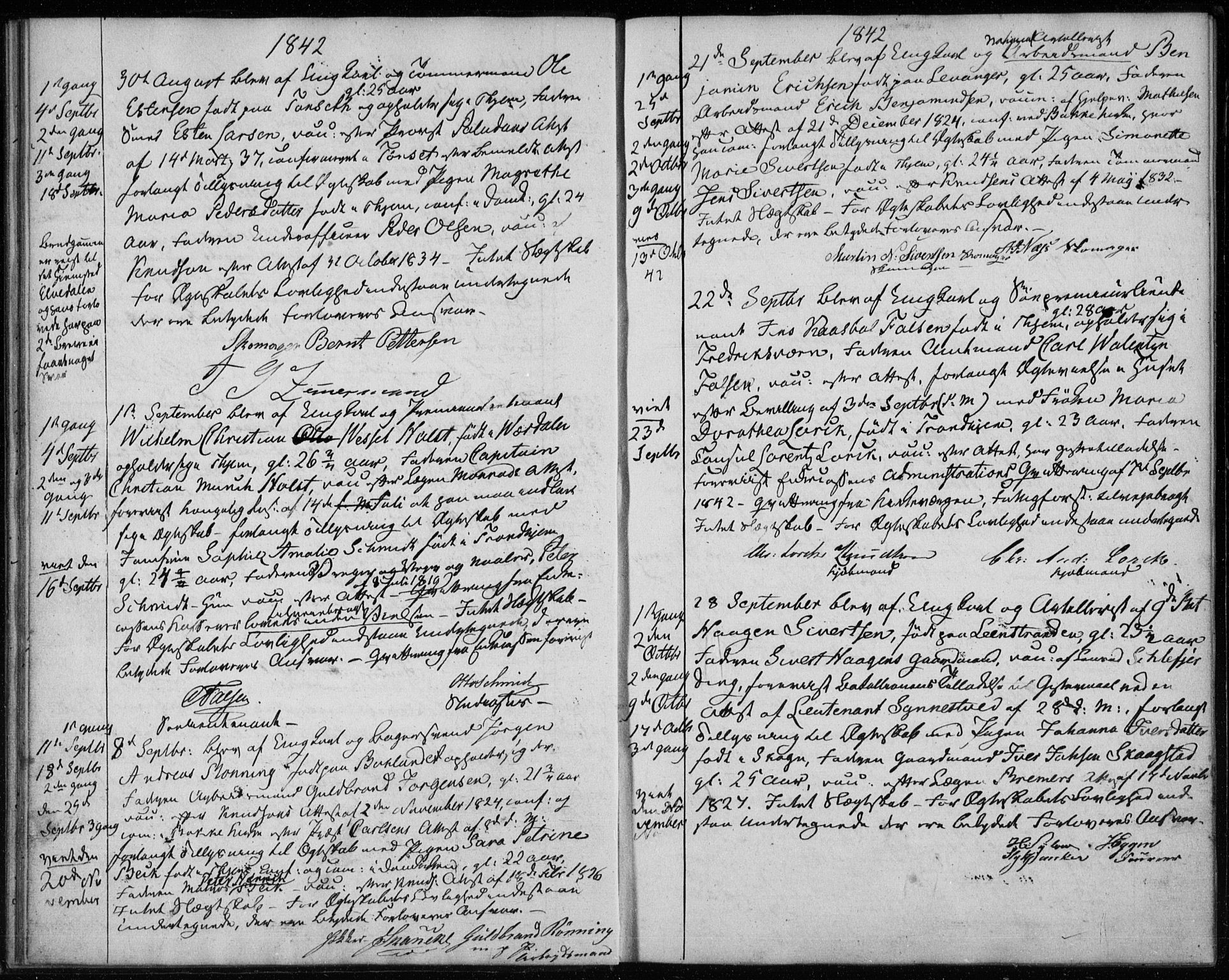 Ministerialprotokoller, klokkerbøker og fødselsregistre - Sør-Trøndelag, AV/SAT-A-1456/601/L0050: Ministerialbok nr. 601A18, 1841-1852