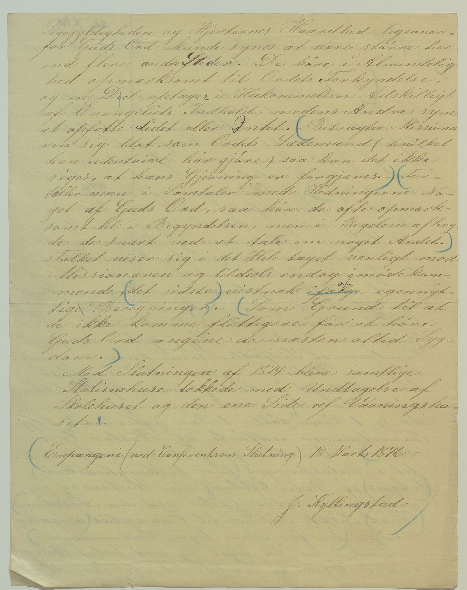 Det Norske Misjonsselskap - hovedadministrasjonen, VID/MA-A-1045/D/Da/Daa/L0035/0002: Konferansereferat og årsberetninger / Konferansereferat fra Sør-Afrika., 1876