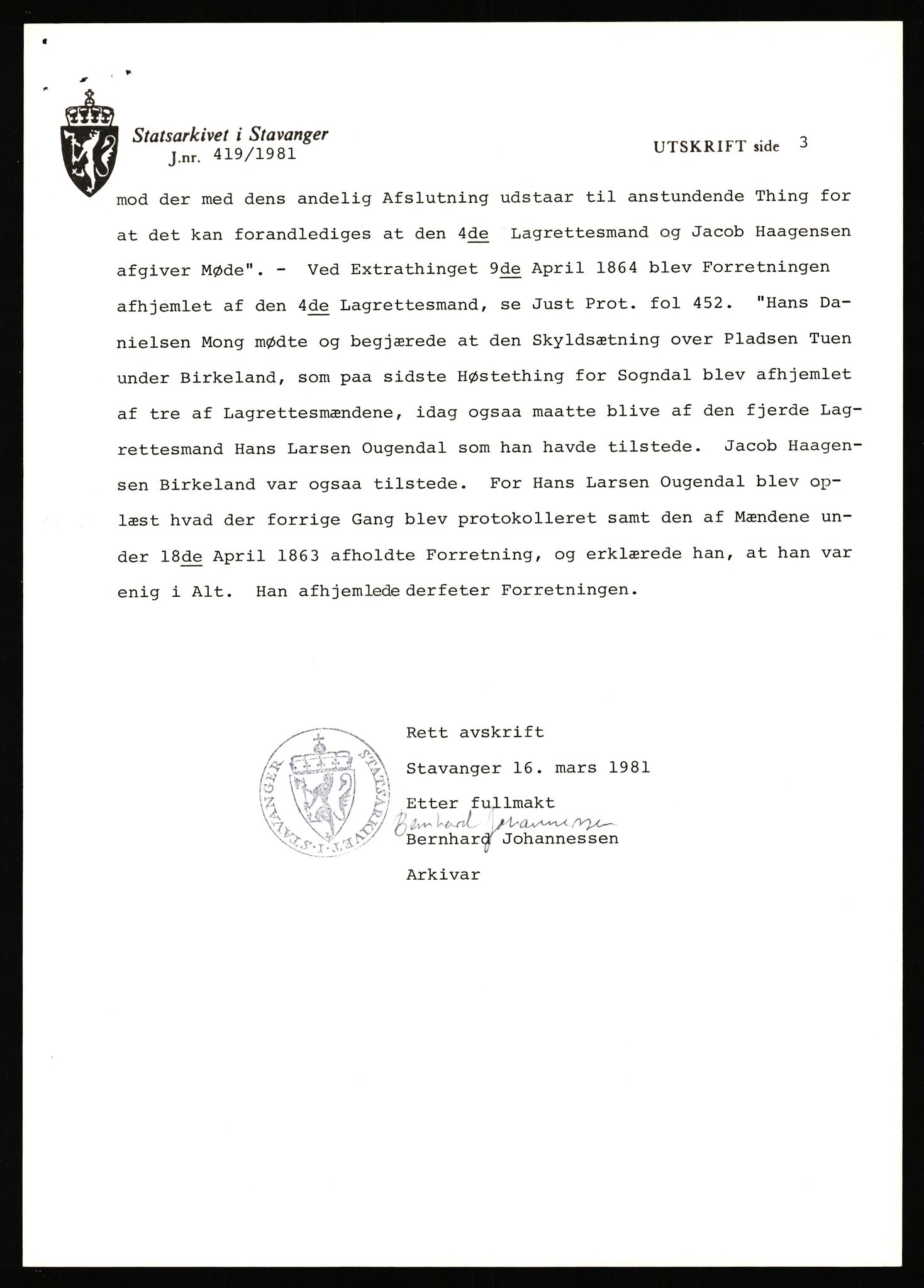 Statsarkivet i Stavanger, SAST/A-101971/03/Y/Yj/L0059: Avskrifter sortert etter gårdsnavn: Mo - Musland, 1750-1930, s. 248