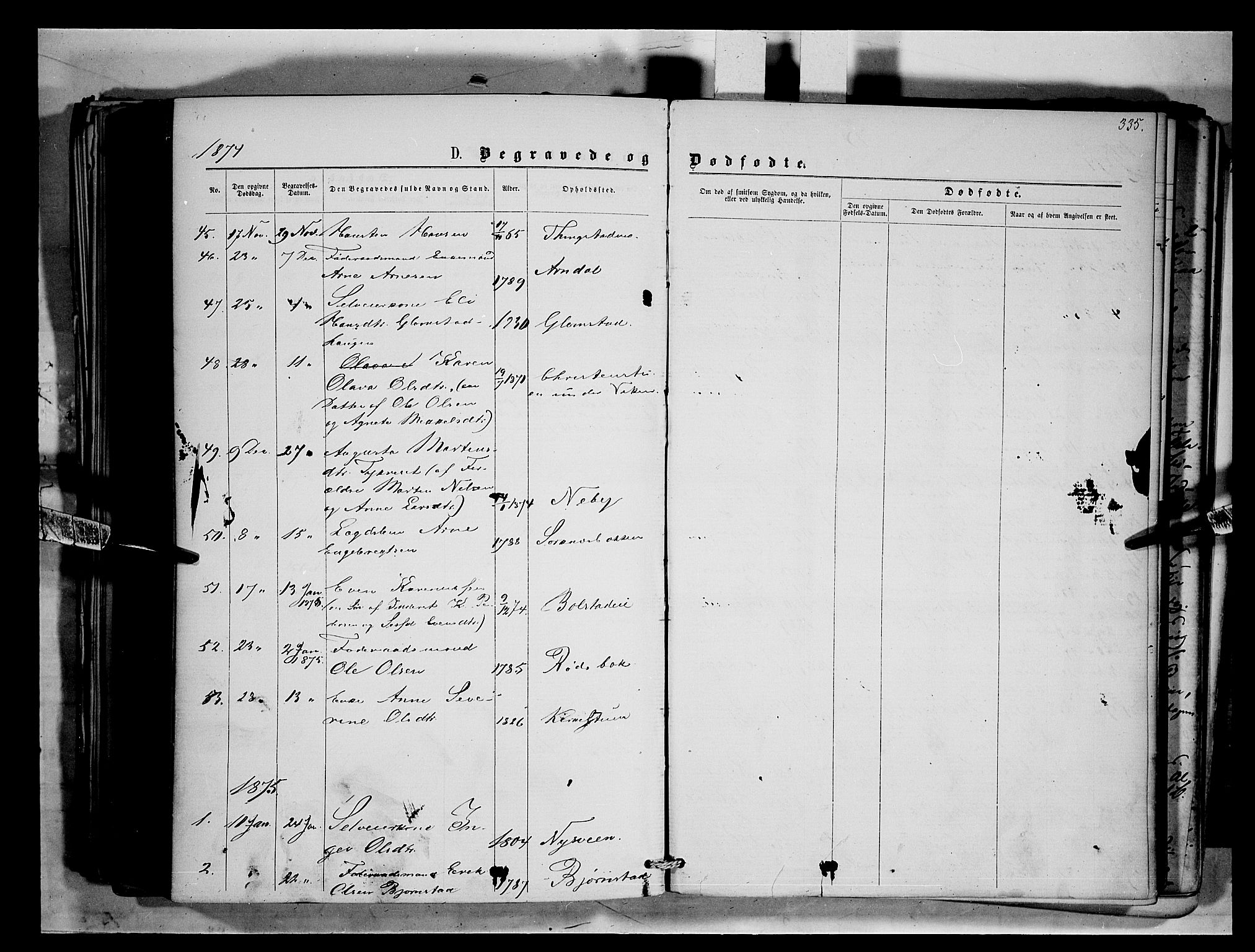 Åmot prestekontor, Hedmark, AV/SAH-PREST-056/H/Ha/Haa/L0008: Ministerialbok nr. 8, 1862-1875, s. 335