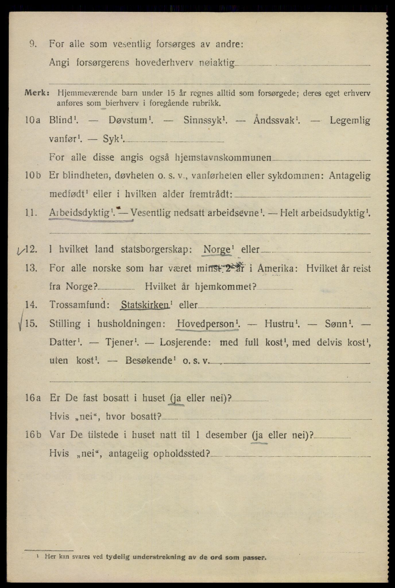 SAO, Folketelling 1920 for 0301 Kristiania kjøpstad, 1920, s. 282988