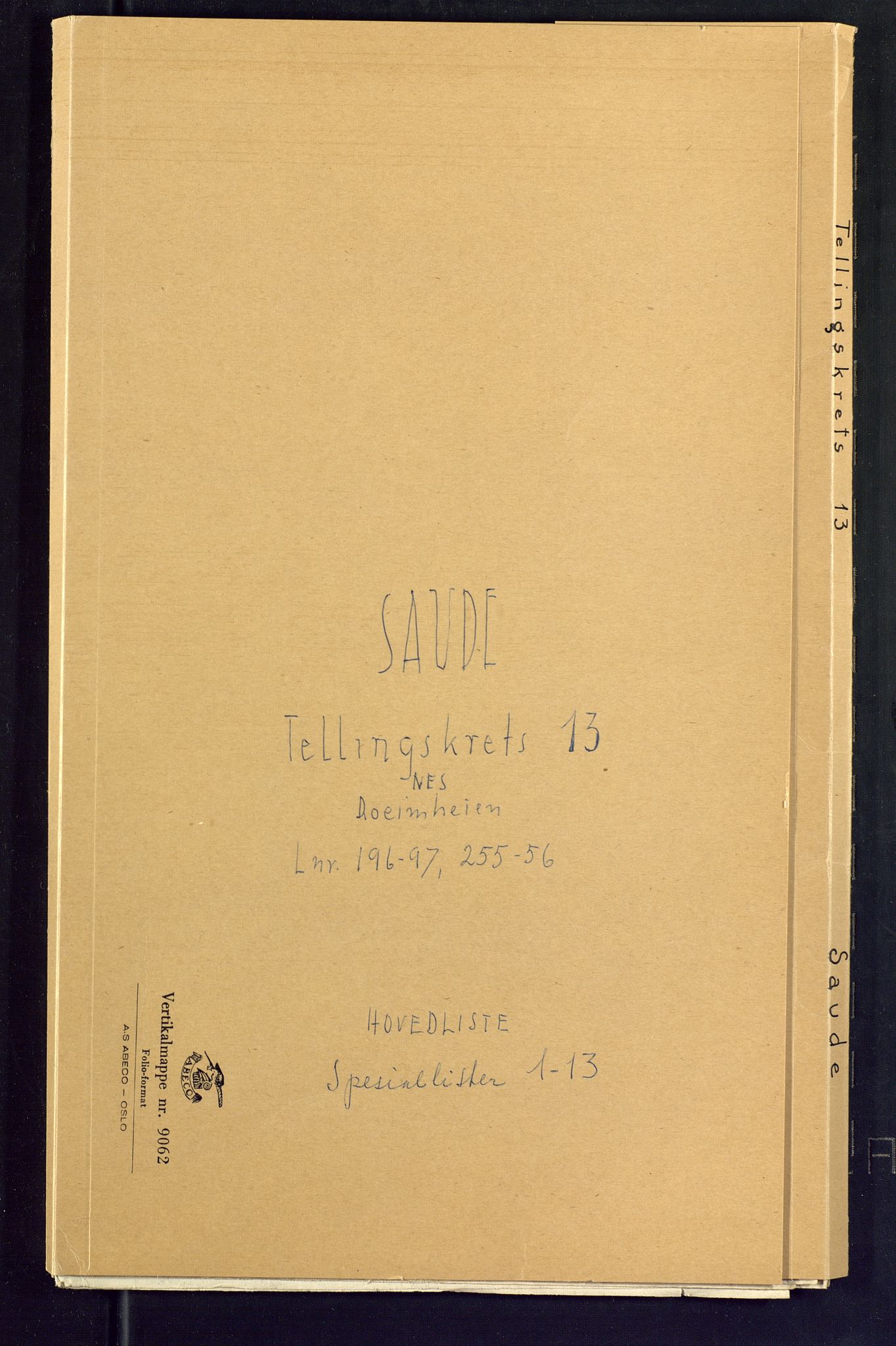 SAKO, Folketelling 1875 for 0822P Sauherad prestegjeld, 1875, s. 49