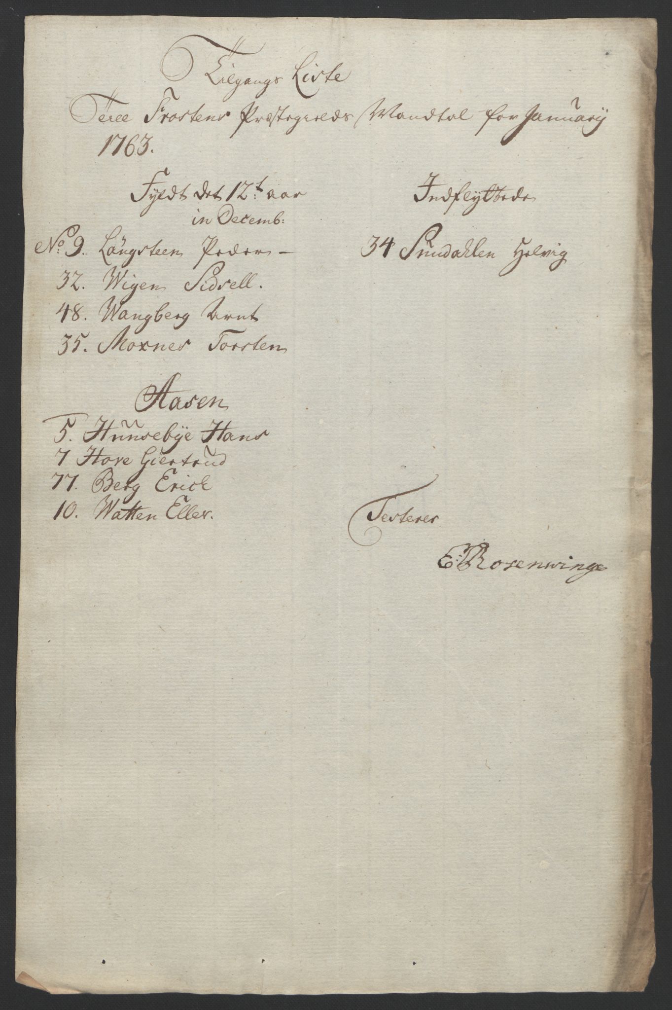 Rentekammeret inntil 1814, Reviderte regnskaper, Fogderegnskap, AV/RA-EA-4092/R62/L4303: Ekstraskatten Stjørdal og Verdal, 1762-1763, s. 254