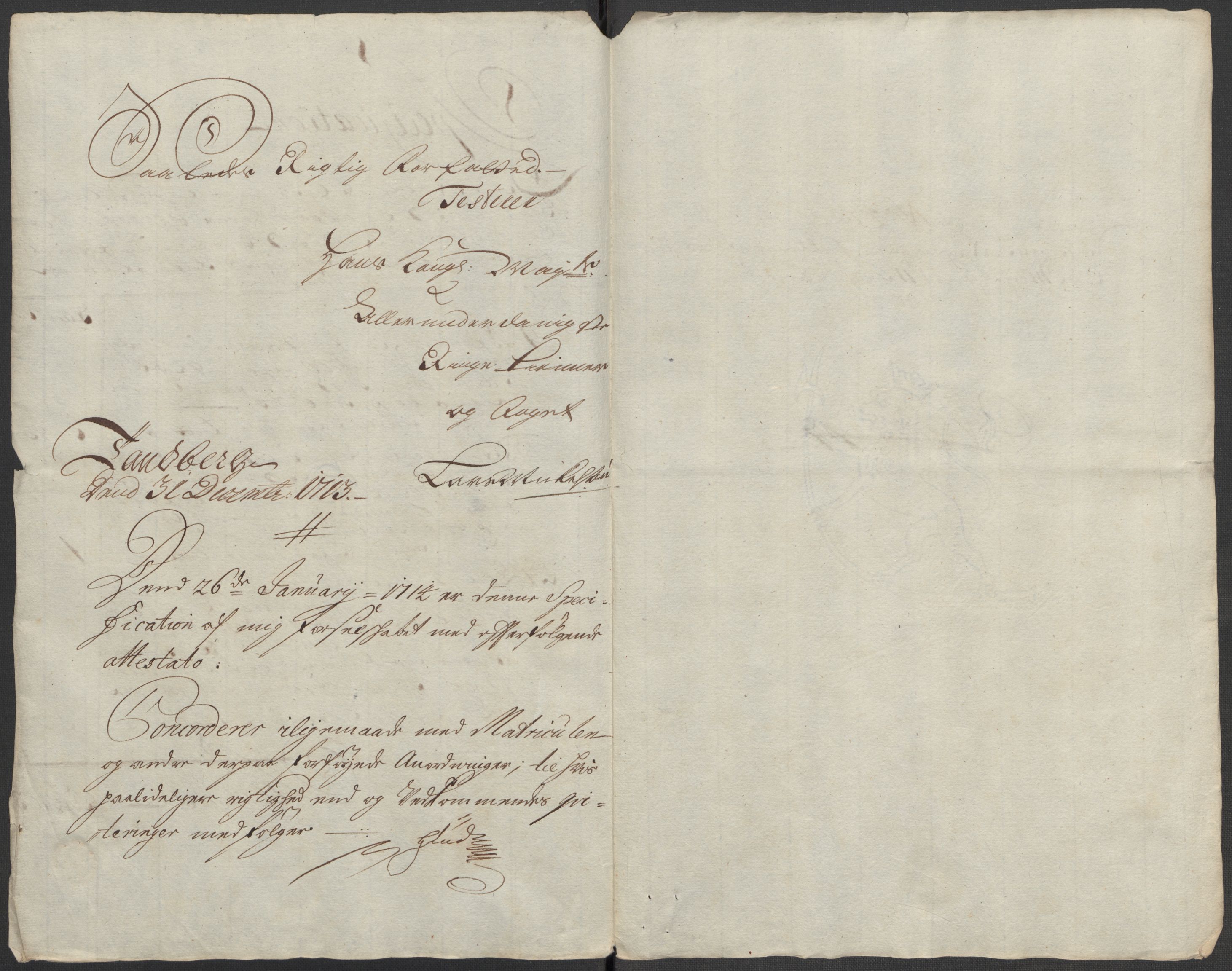 Rentekammeret inntil 1814, Reviderte regnskaper, Fogderegnskap, RA/EA-4092/R23/L1471: Fogderegnskap Ringerike og Hallingdal, 1713-1714, s. 318