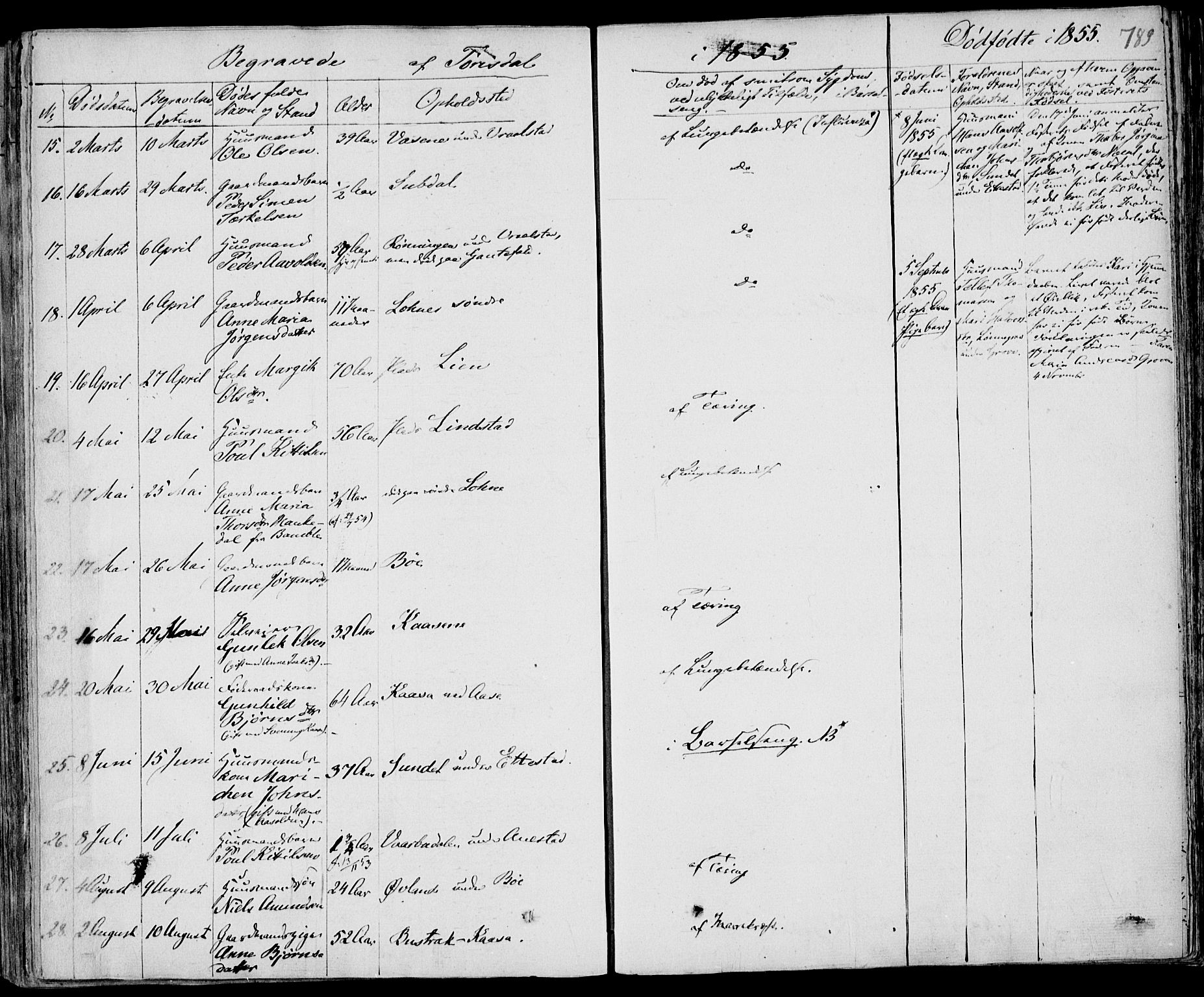 Drangedal kirkebøker, AV/SAKO-A-258/F/Fa/L0007b: Ministerialbok nr. 7b, 1837-1856, s. 789