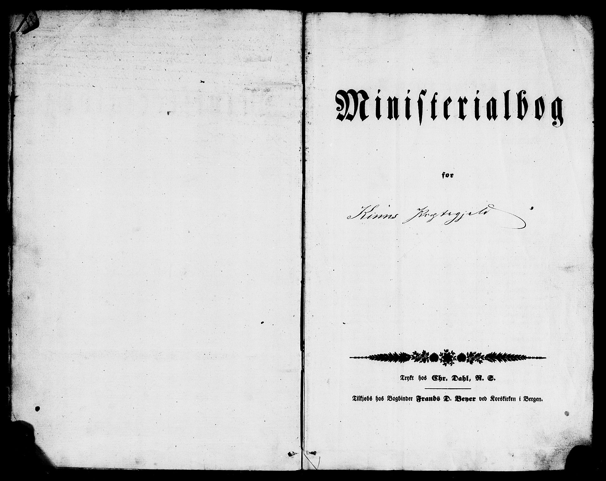 Kinn sokneprestembete, AV/SAB-A-80801/H/Haa/Haaa/L0005: Ministerialbok nr. A 5, 1841-1857