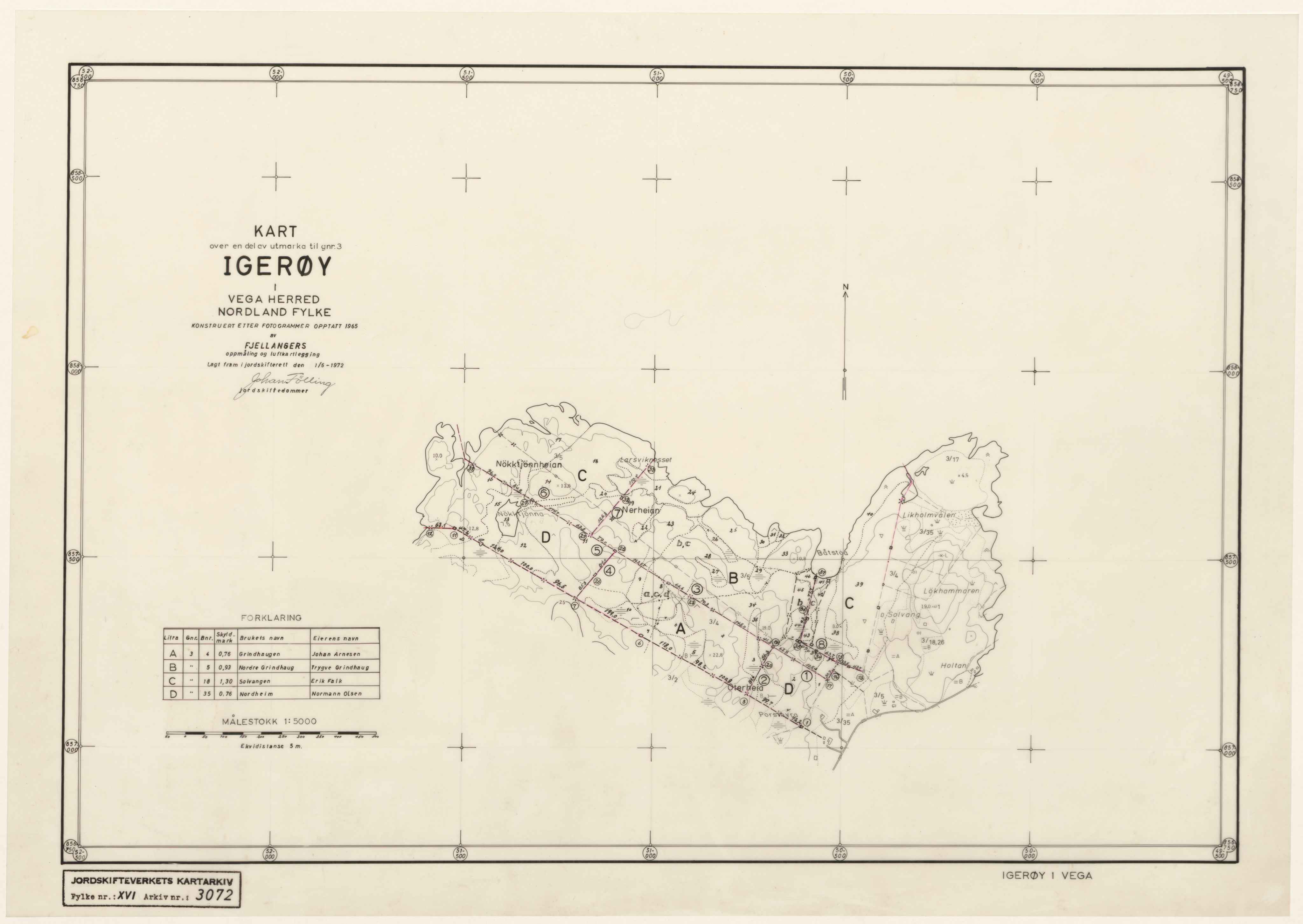 Jordskifteverkets kartarkiv, RA/S-3929/T, 1859-1988, s. 4017