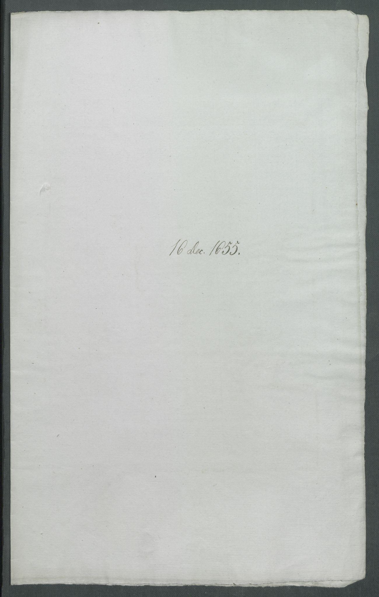 Riksarkivets diplomsamling, RA/EA-5965/F02/L0166: Dokumenter, 1654-1656, s. 177