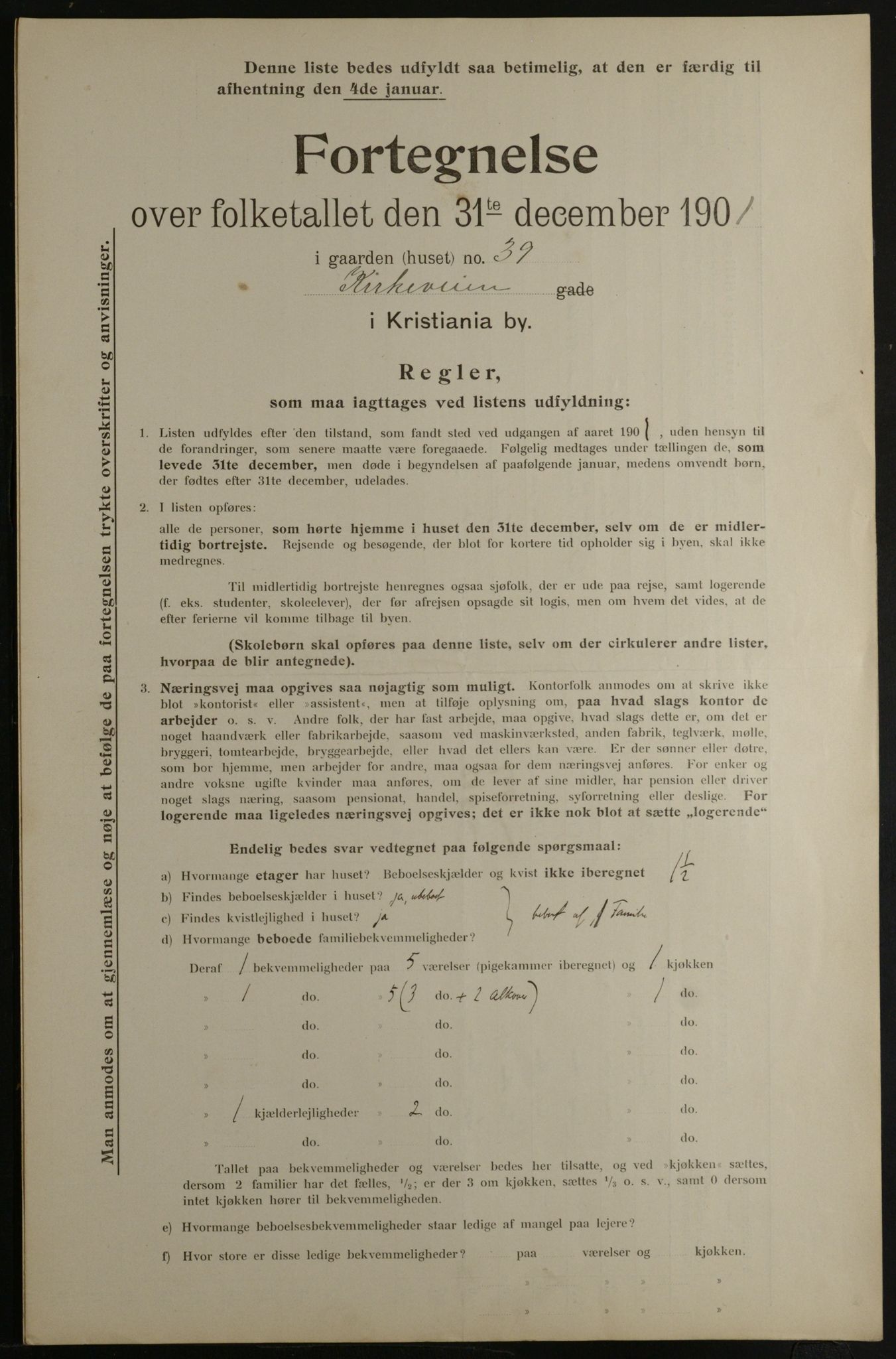 OBA, Kommunal folketelling 31.12.1901 for Kristiania kjøpstad, 1901, s. 7967