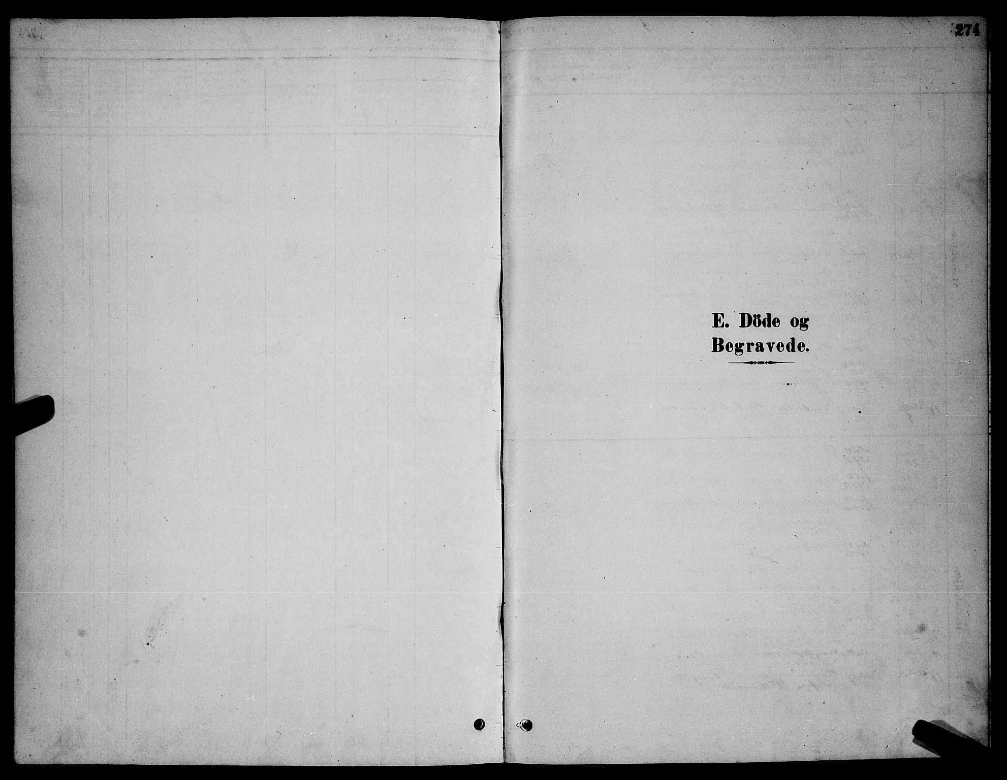 Ministerialprotokoller, klokkerbøker og fødselsregistre - Nordland, AV/SAT-A-1459/855/L0816: Klokkerbok nr. 855C05, 1879-1894, s. 274