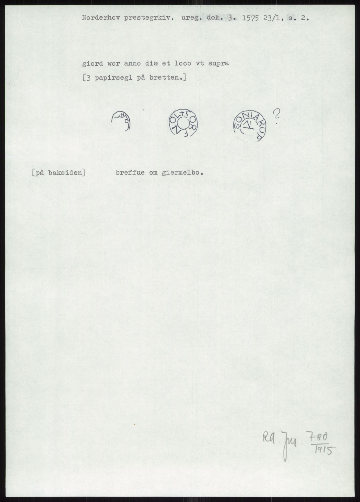 Samlinger til kildeutgivelse, Diplomavskriftsamlingen, AV/RA-EA-4053/H/Ha, s. 1229