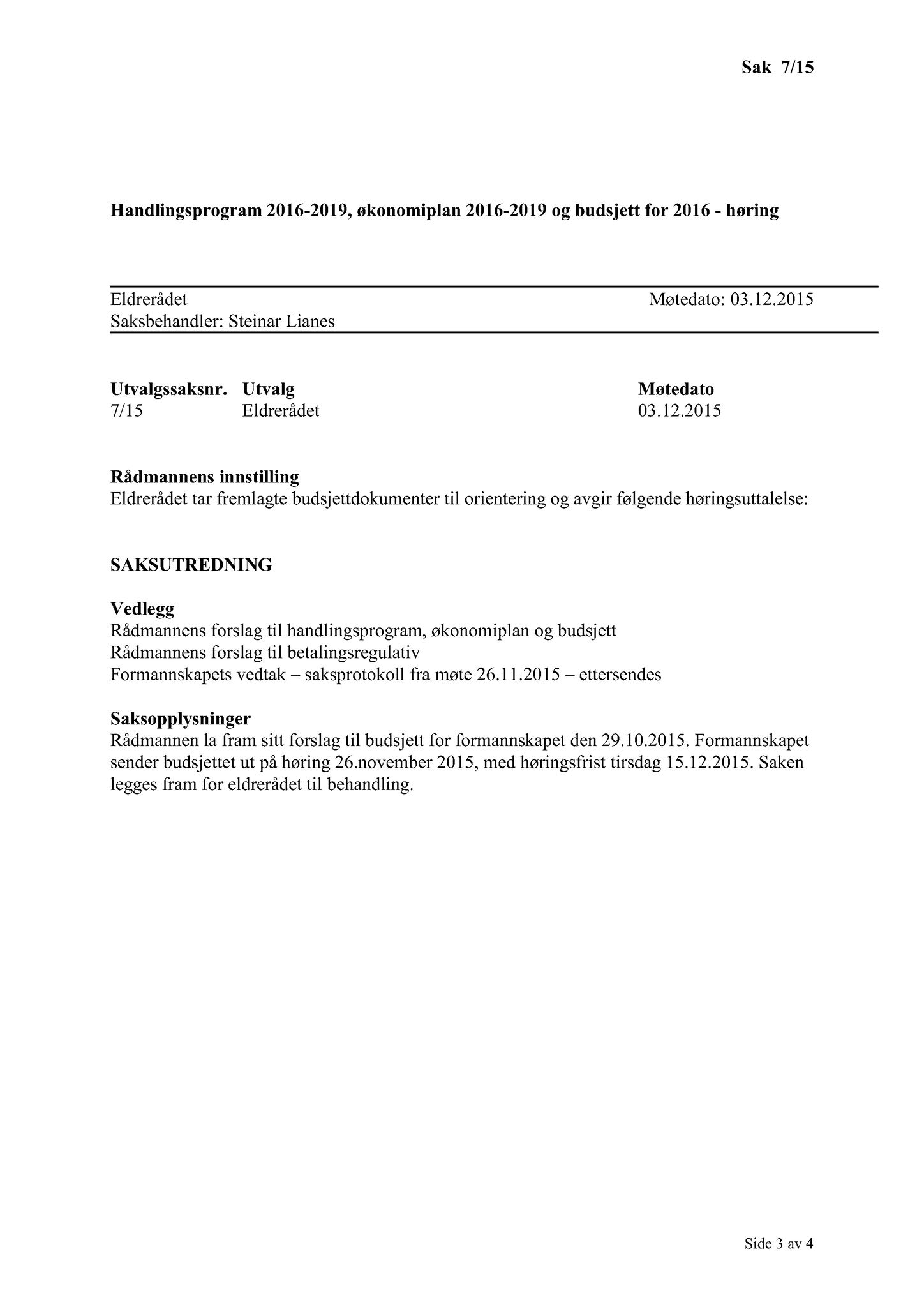 Klæbu Kommune, TRKO/KK/07-ER/L005: Eldrerådet - Møtedokumenter, 2015, s. 37