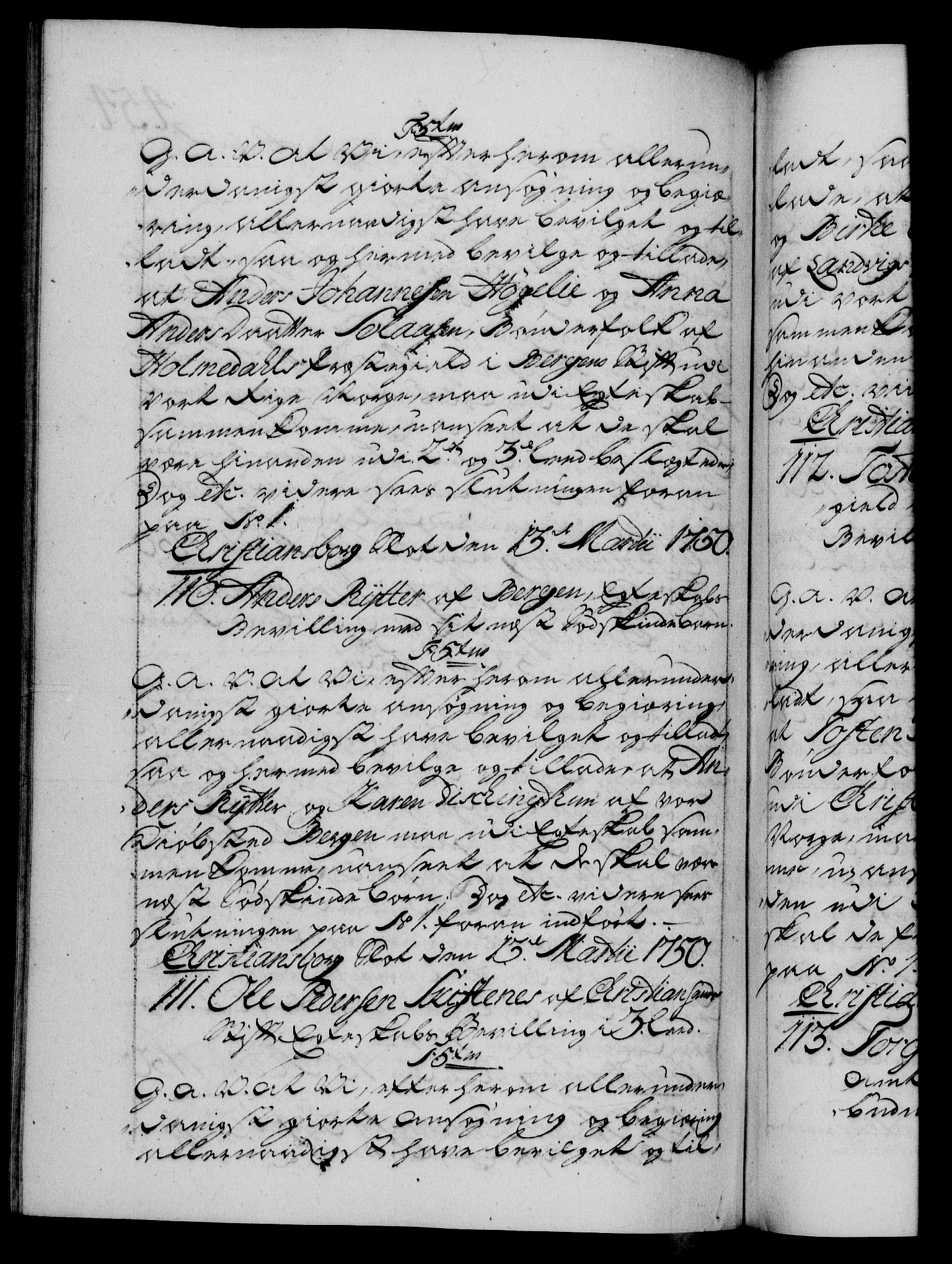Danske Kanselli 1572-1799, RA/EA-3023/F/Fc/Fca/Fcaa/L0036: Norske registre, 1749-1750, s. 454b