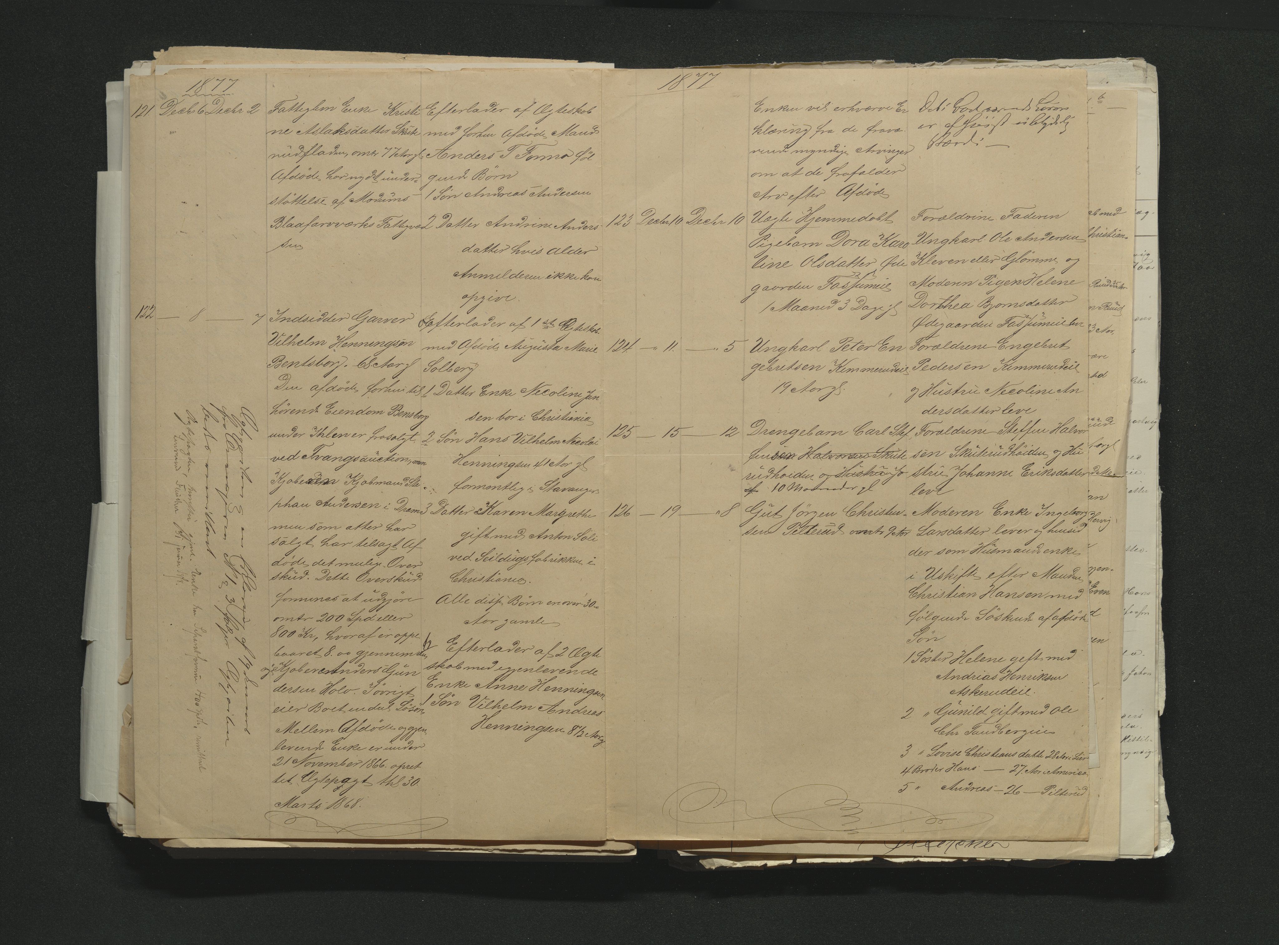 Eiker, Modum og Sigdal sorenskriveri, AV/SAKO-A-123/H/Ha/Hab/L0014: Dødsfallsmeldinger, 1874-1877, s. 670
