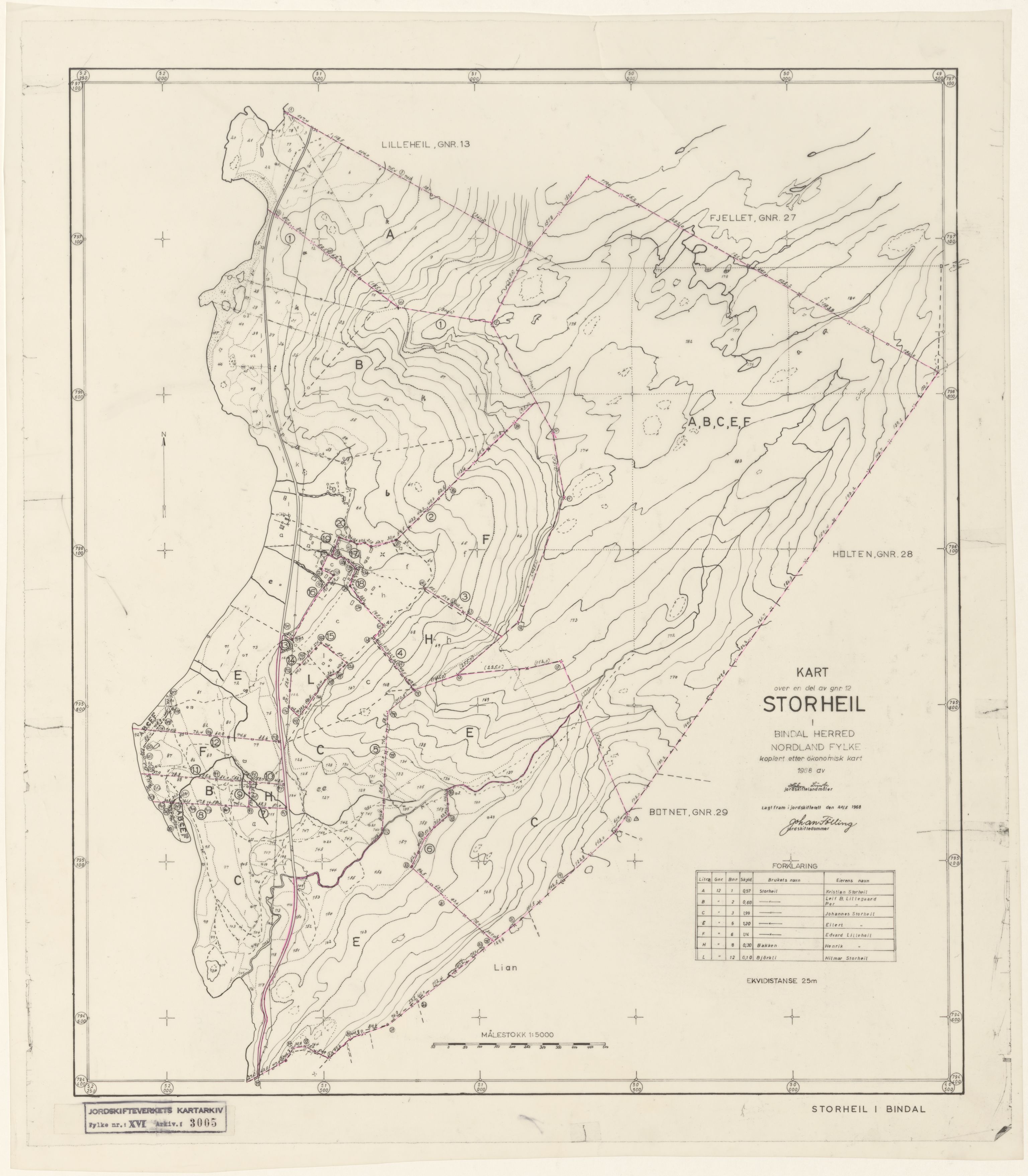 Jordskifteverkets kartarkiv, RA/S-3929/T, 1859-1988, s. 3920