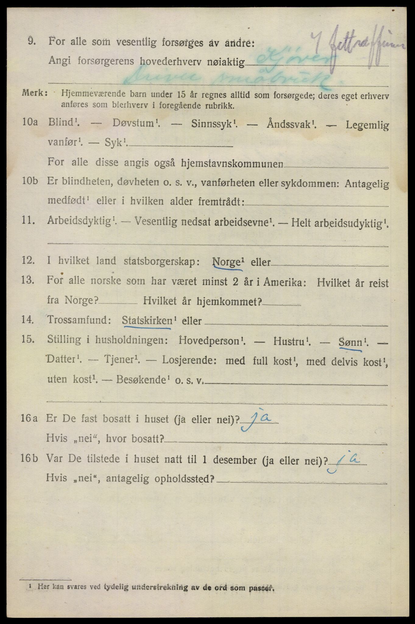 SAKO, Folketelling 1920 for 0724 Sandeherred herred, 1920, s. 15263