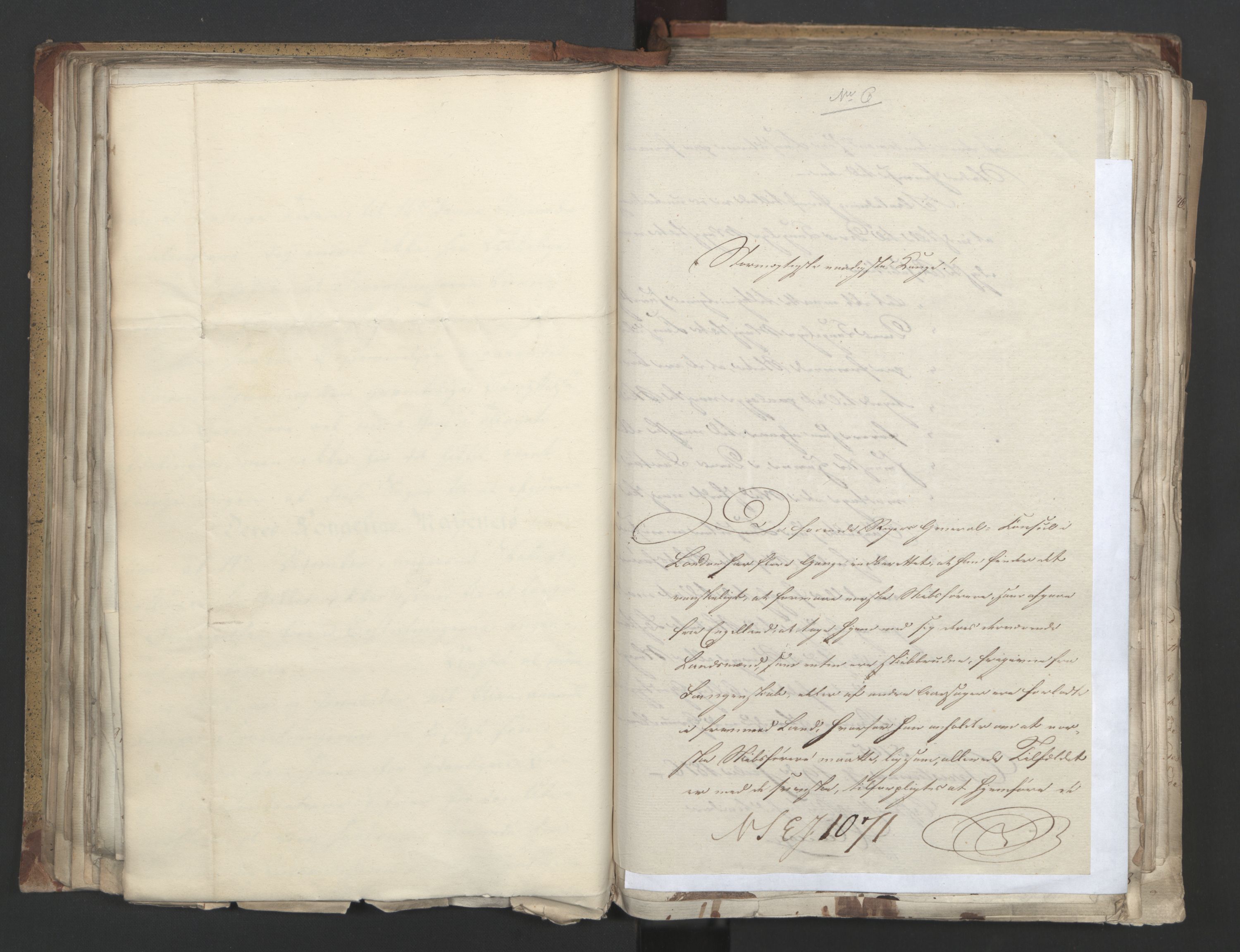 Statsrådsavdelingen i Stockholm, AV/RA-S-1003/D/Da/L0005: Regjeringsinnstillinger nr. 1000-1246, 1816, s. 155
