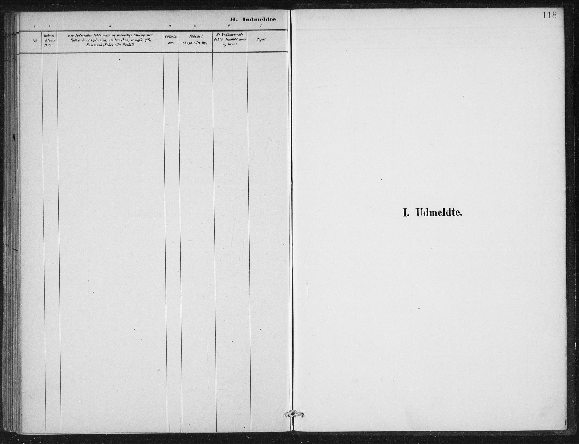 Gloppen sokneprestembete, SAB/A-80101/H/Haa/Haad/L0001: Ministerialbok nr. D  1, 1885-1910, s. 118