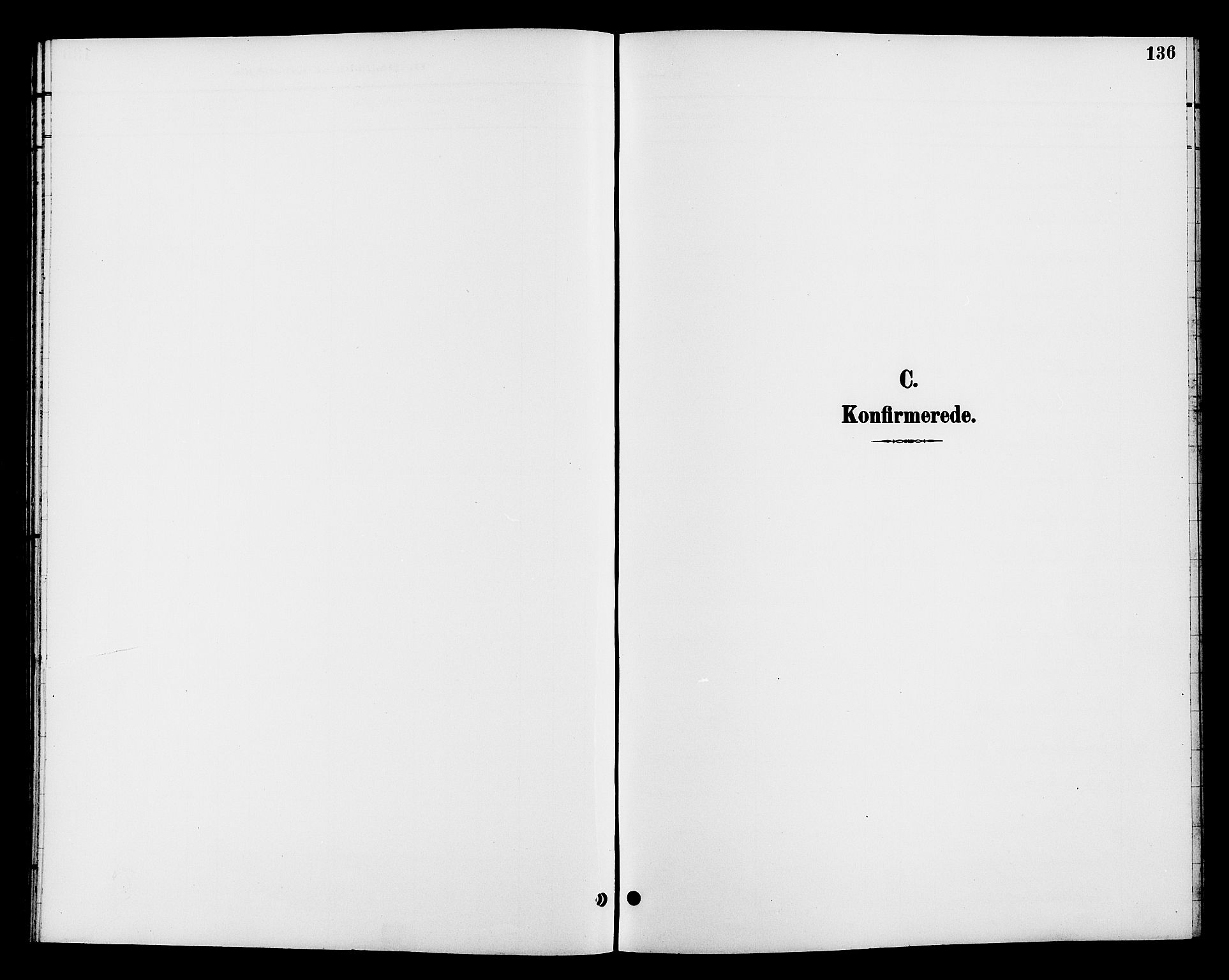 Romedal prestekontor, SAH/PREST-004/L/L0012: Klokkerbok nr. 12, 1896-1914, s. 136