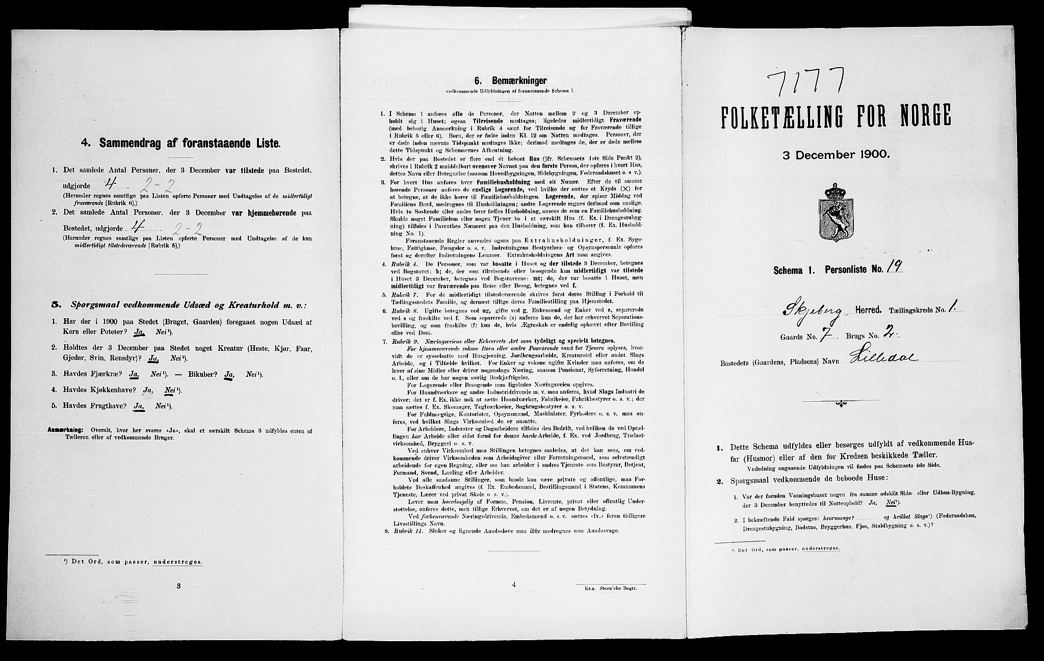SAO, Folketelling 1900 for 0115 Skjeberg herred, 1900, s. 640