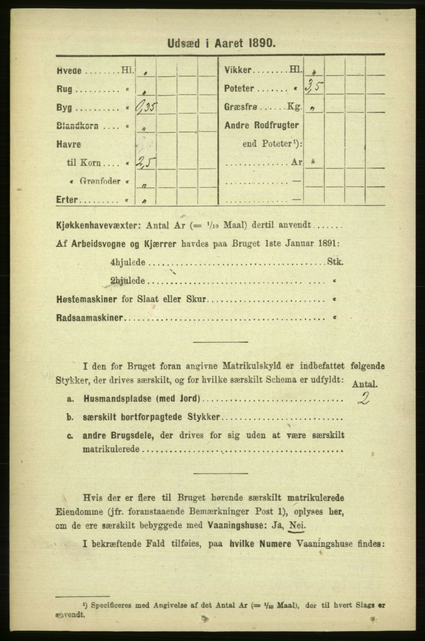 RA, Folketelling 1891 for 1571 Halsa herred, 1891, s. 1919